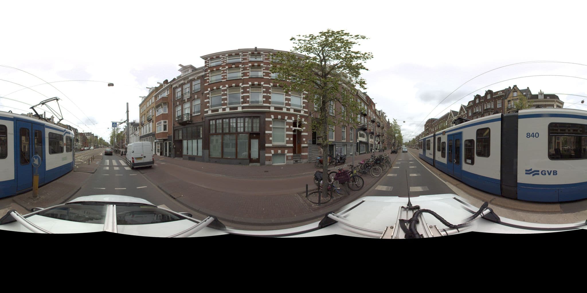 Street view near Bunjes B&B, Amsterdam — © amsterdam (CC BY-SA · Mapillary)
