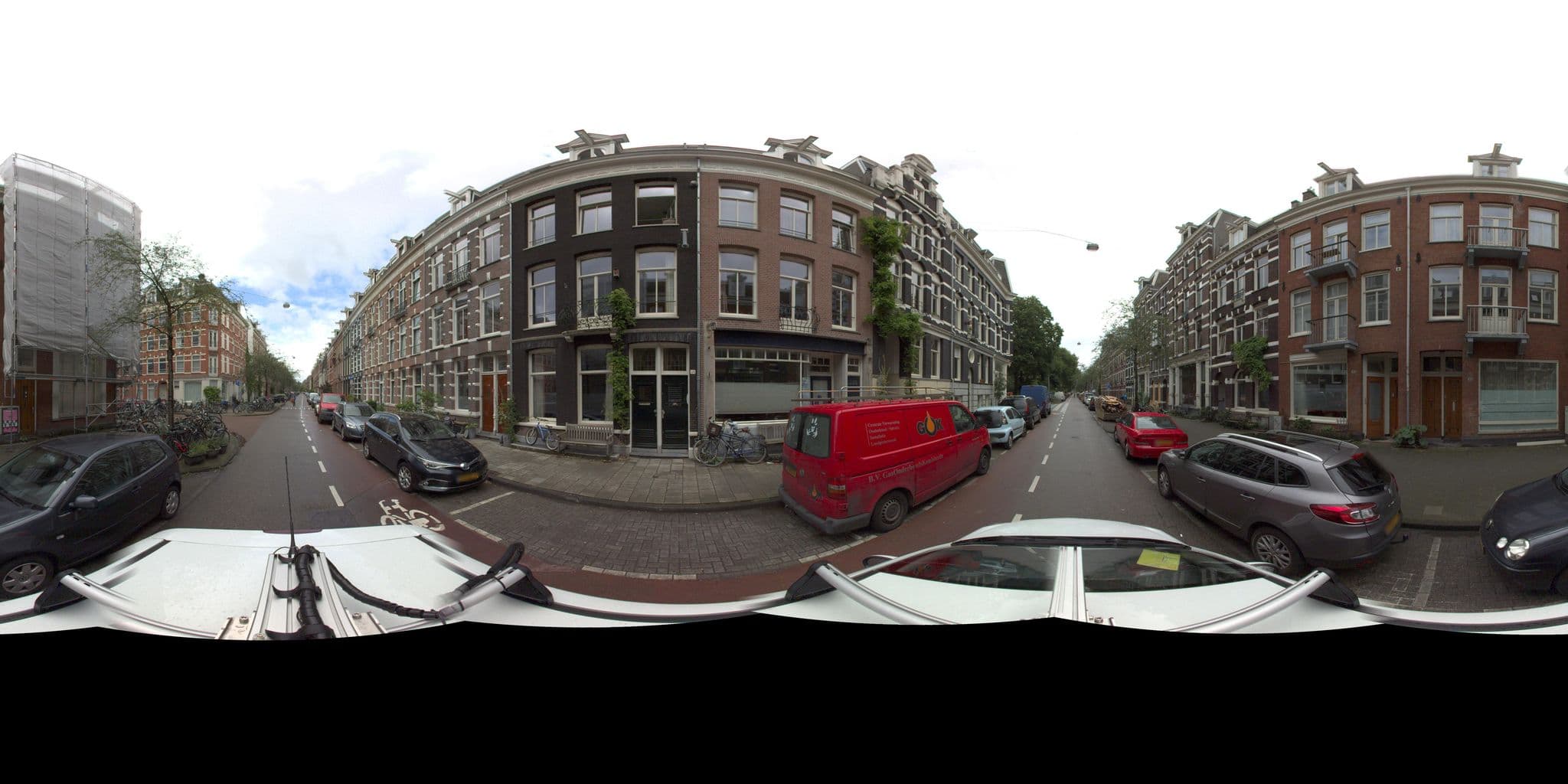 Street view near Studio Vondelpark Adjacent Eerste Helmersstraat, Amsterdam — © amsterdam (CC BY-SA · Mapillary)