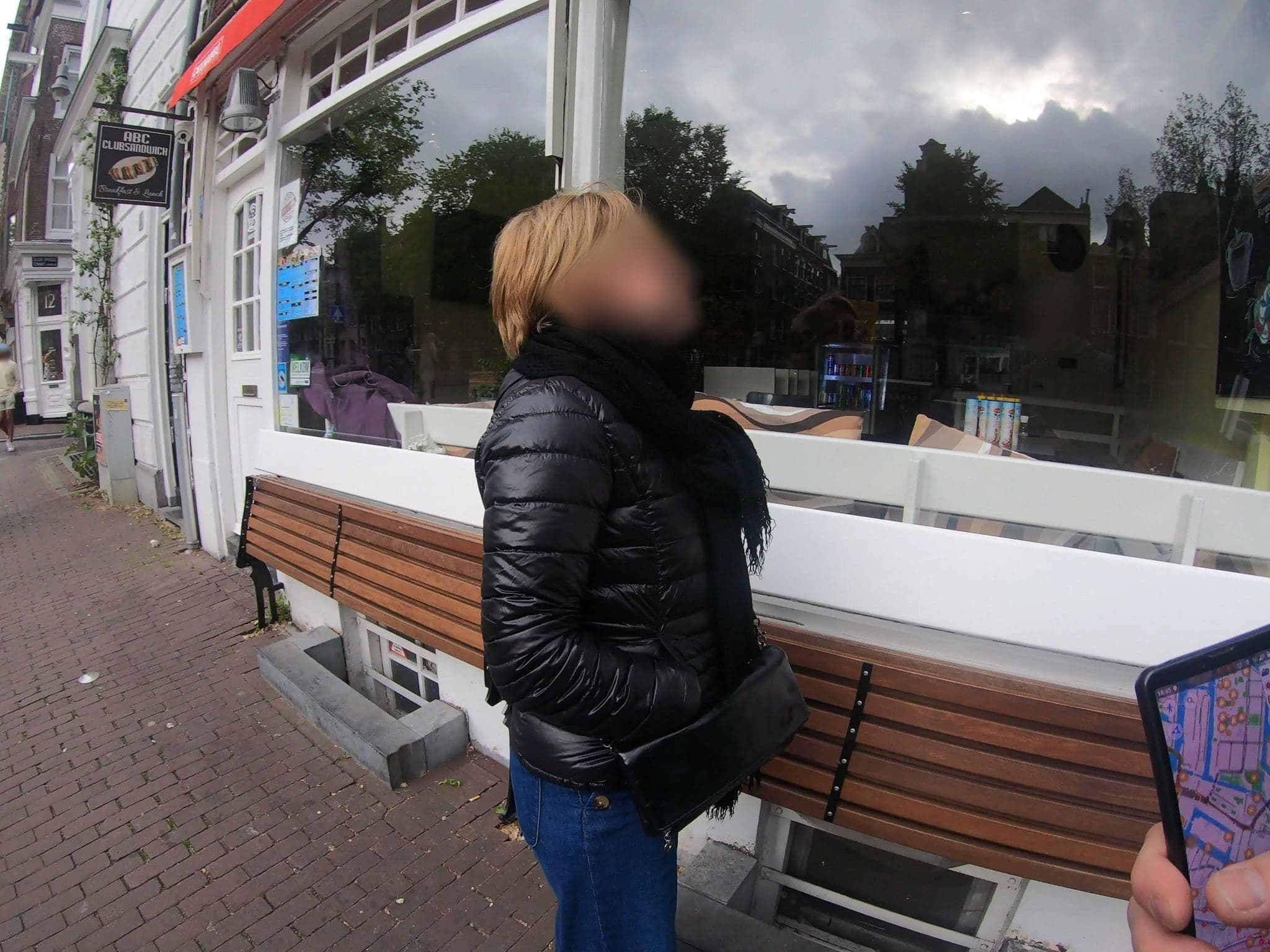 Street view near Fabulous Canal Apartment, Amsterdam — © algirdasc (CC BY-SA · Mapillary)