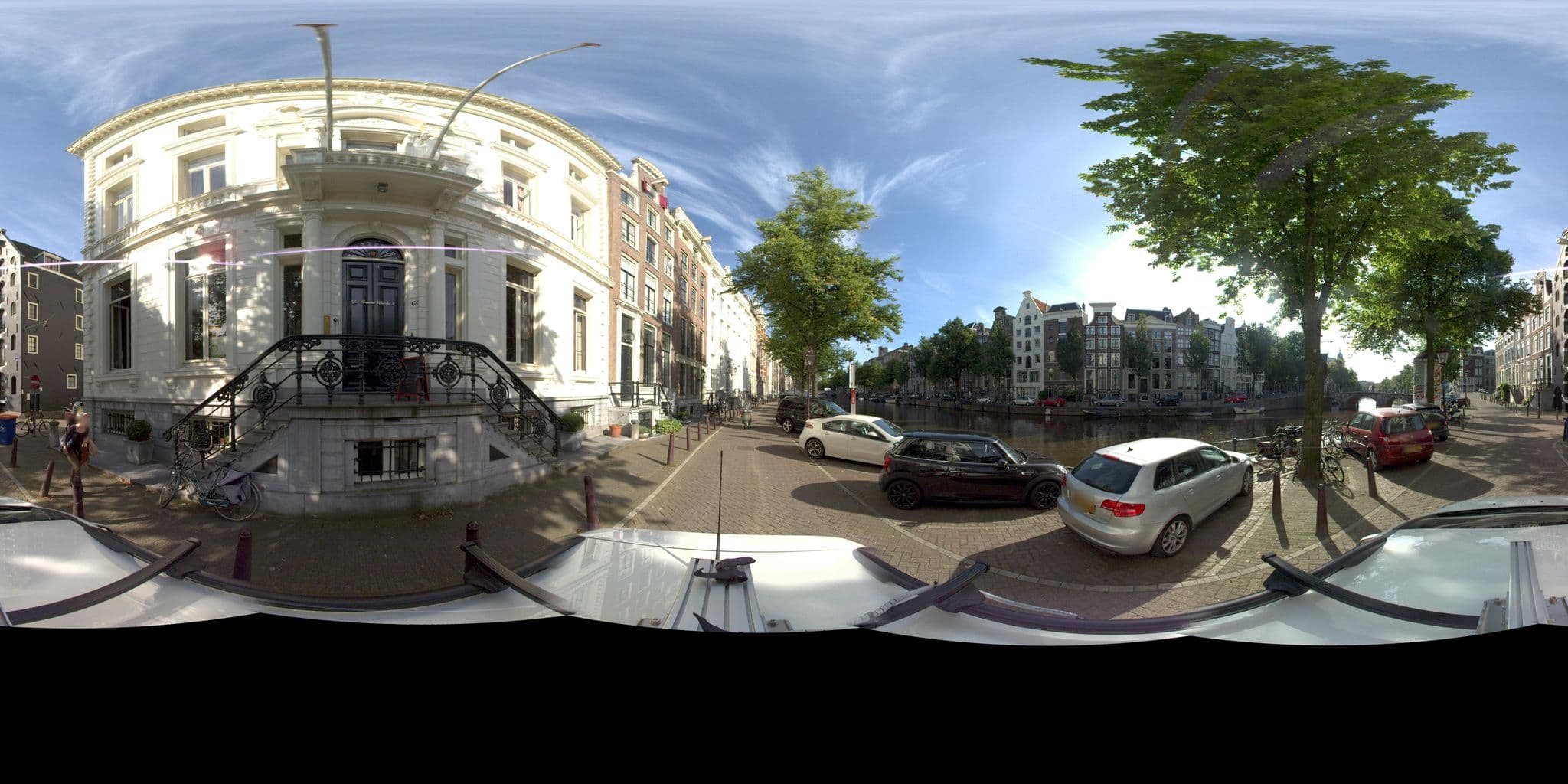 Street view near Novo Hotel, Amsterdam — © amsterdam (CC BY-SA · Mapillary)