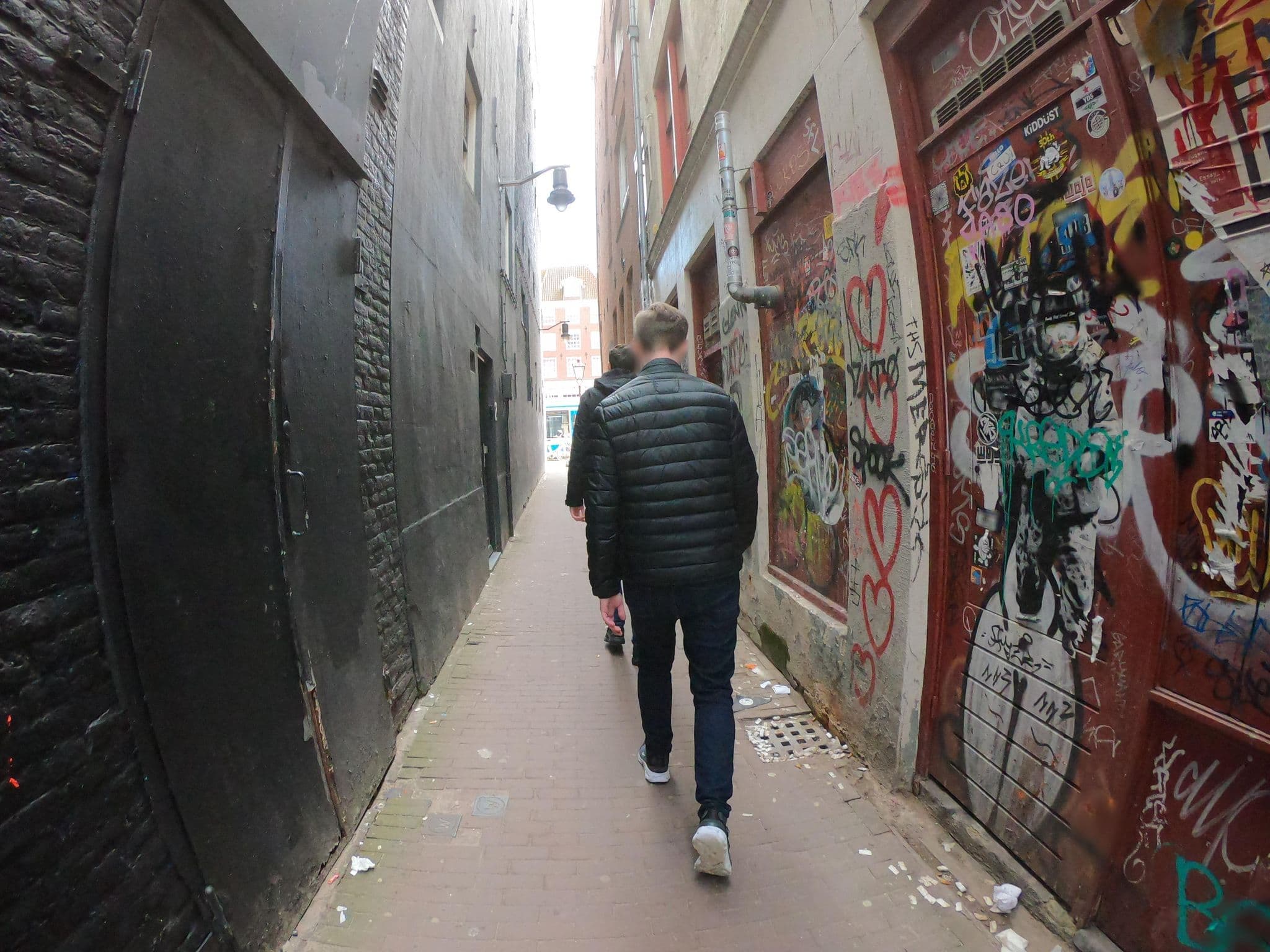 Street view near Dam Square Studio, Amsterdam — © richlv (CC BY-SA · Mapillary)
