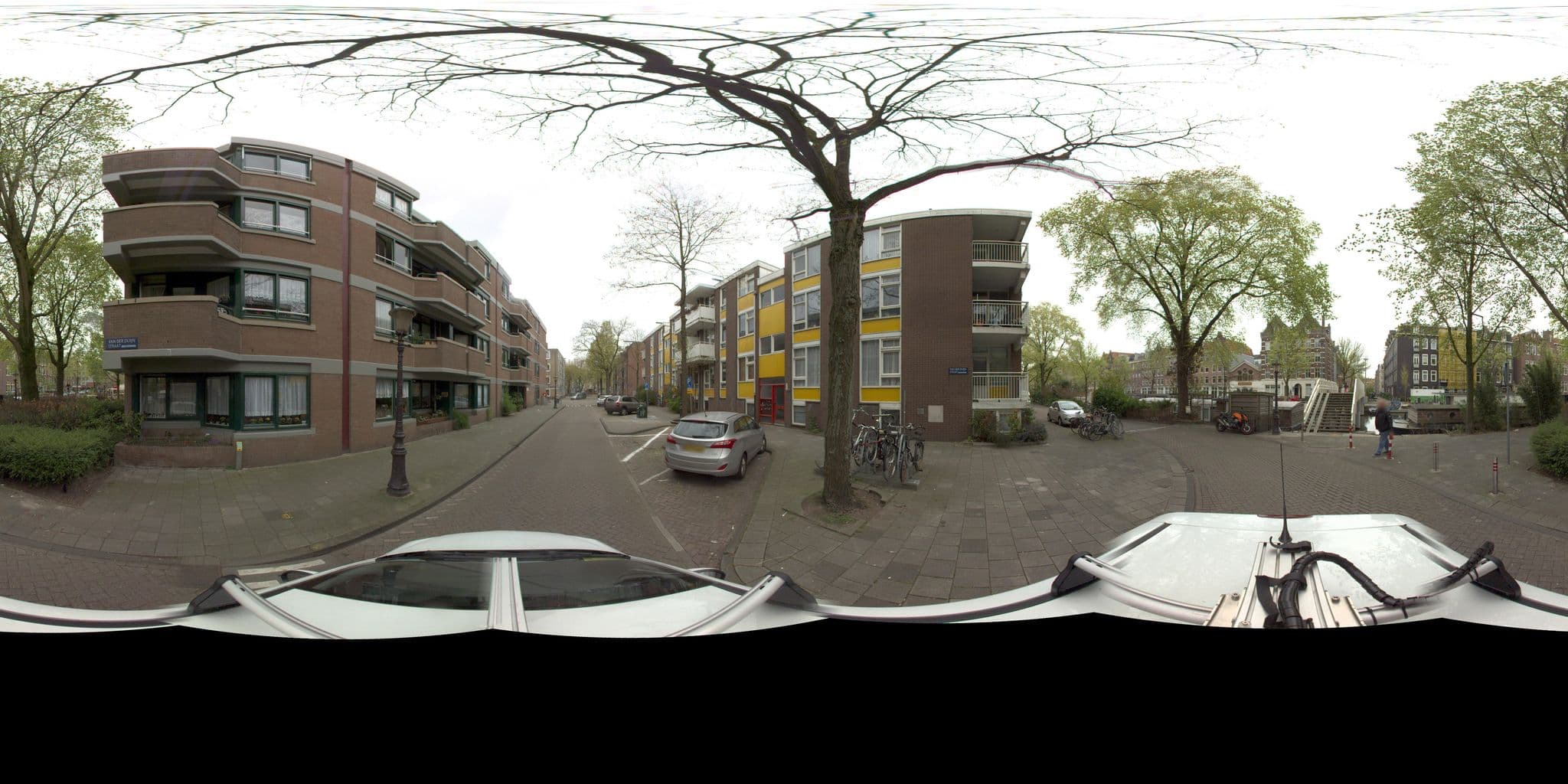 Street view near The Magic-Swan, Amsterdam — © amsterdam (CC BY-SA · Mapillary)