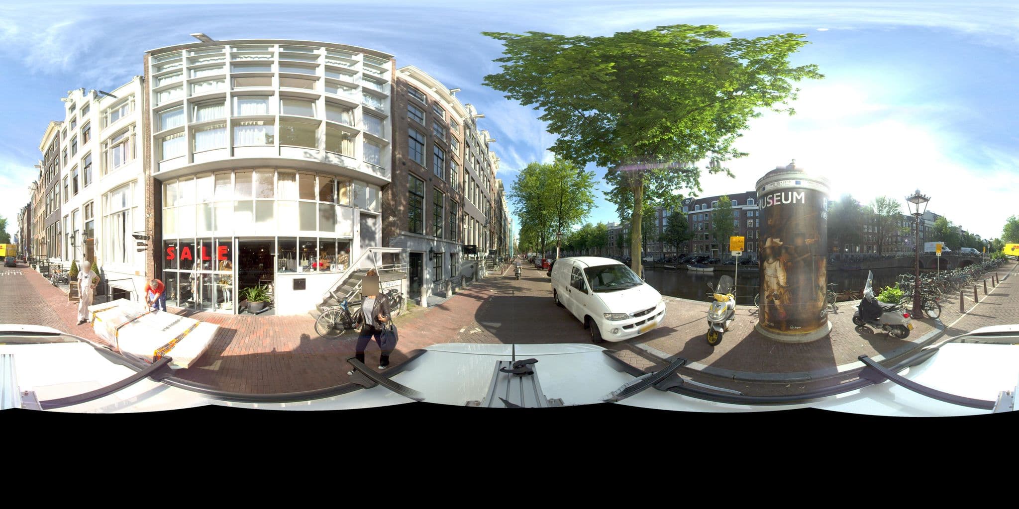 Street view near The Canal Bridge Suites, Amsterdam — © amsterdam (CC BY-SA · Mapillary)