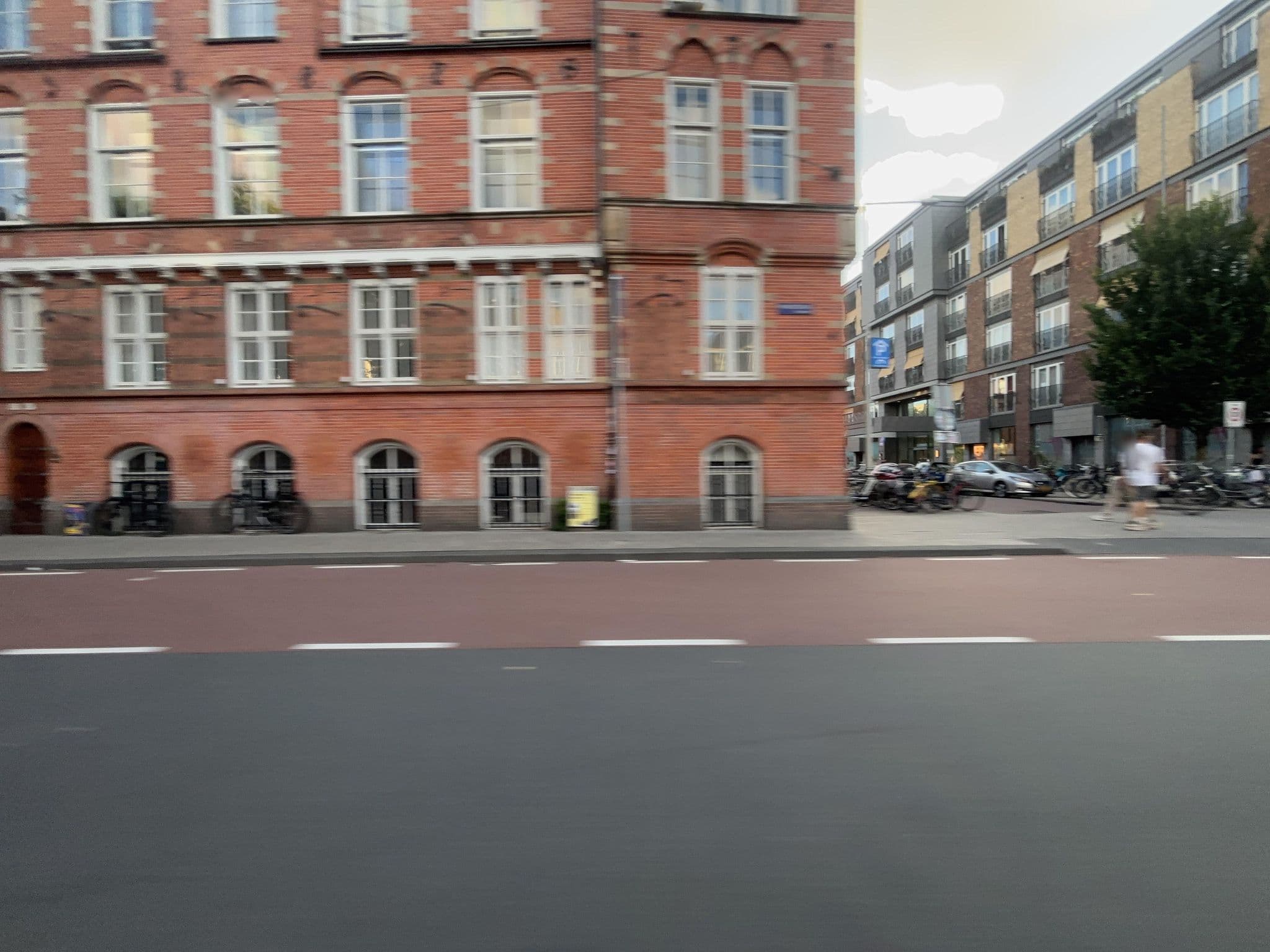 Street view near The Four Flats, Amsterdam — © robot8a (CC BY-SA · Mapillary)