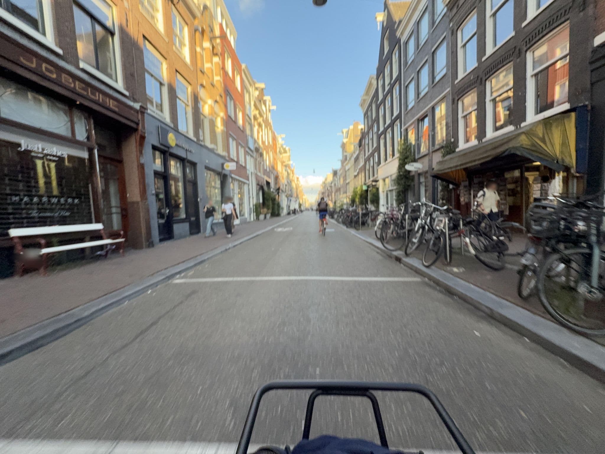 Street view near B&B Kuwadro Amsterdam Jordaan (Art Gallery), Amsterdam — © ottor (CC BY-SA · Mapillary)