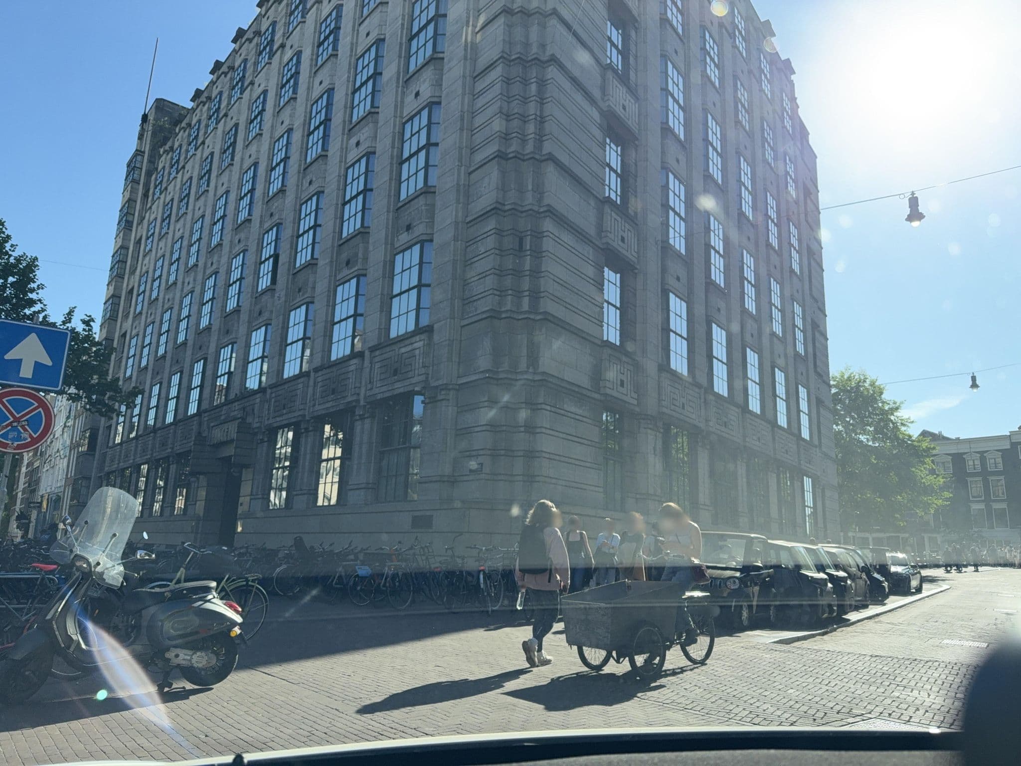 Street view near Soho House Amsterdam, Amsterdam — © ottor (CC BY-SA · Mapillary)