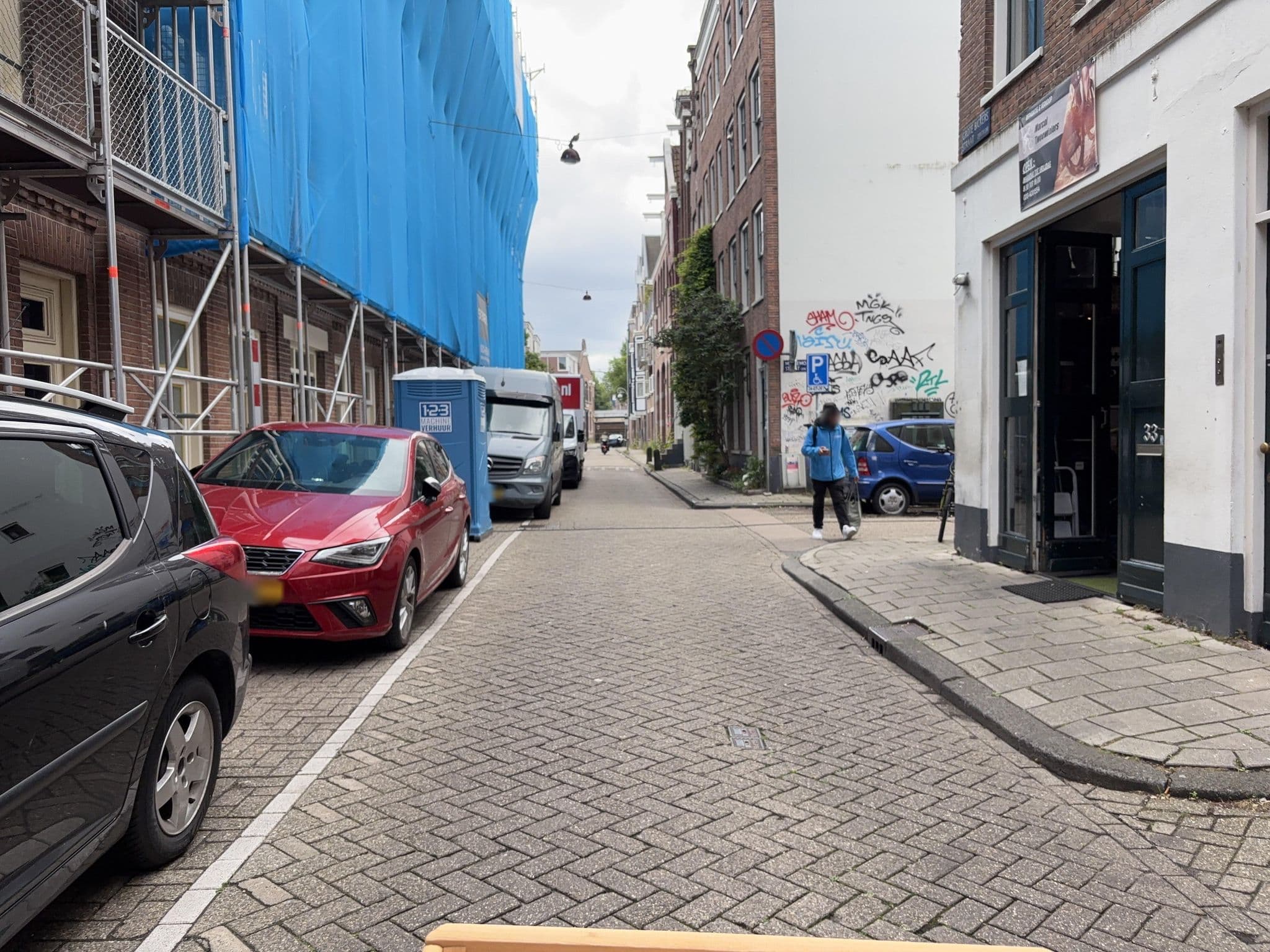 Street view near Apartments Grote Bickersstraat, Amsterdam — © CasGroenigen (CC BY-SA · Mapillary)