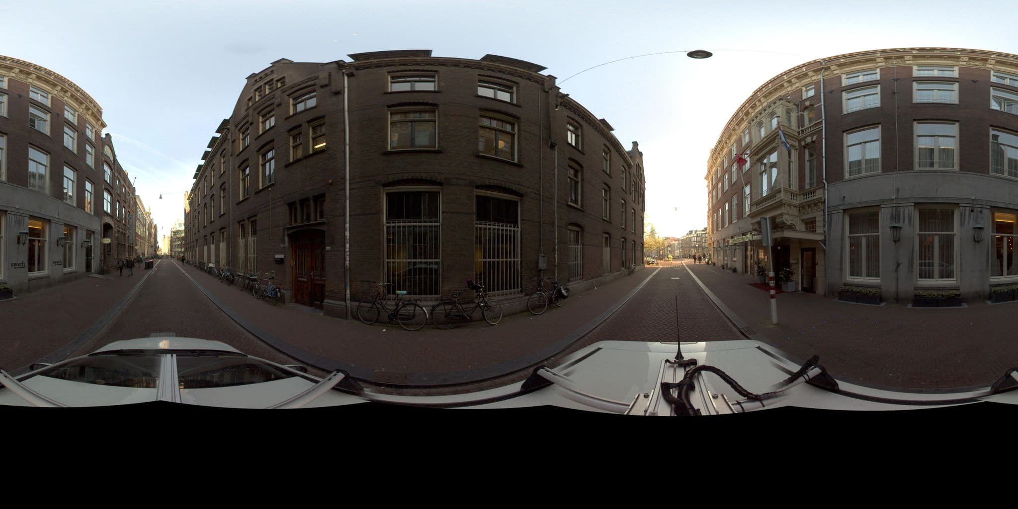 Street view near Hotel NH Collection Amsterdam Doelen, Amsterdam — © amsterdam (CC BY-SA · Mapillary)