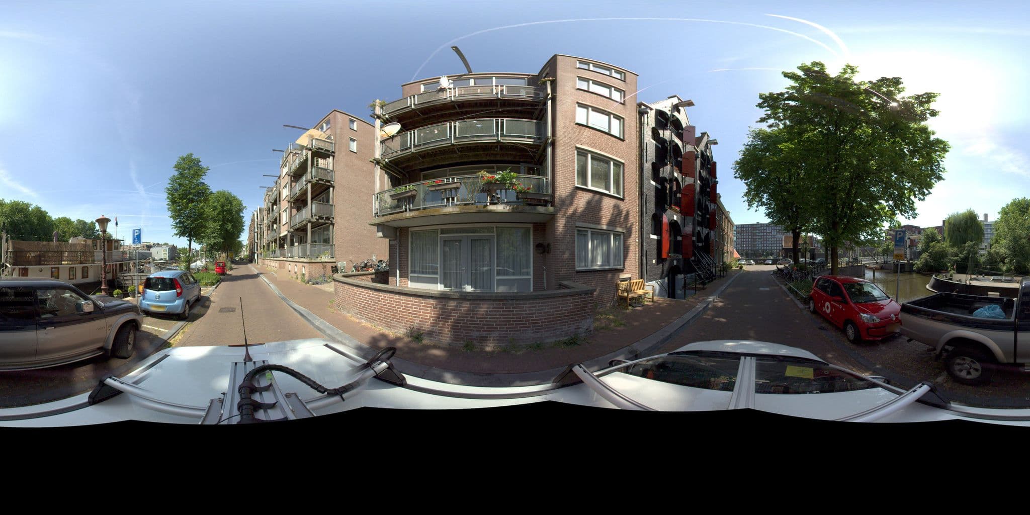 Street view near De Volle Maan, Amsterdam — © amsterdam (CC BY-SA · Mapillary)