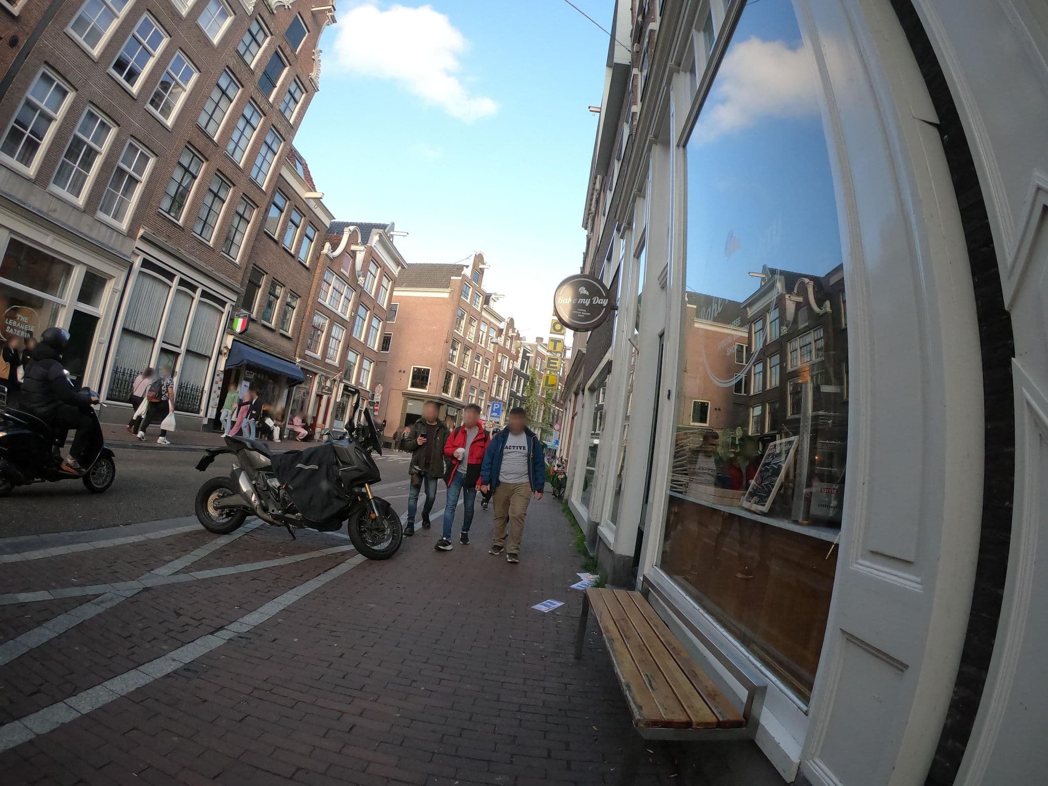 Street view near Quentin Arrive Hotel, Amsterdam — © richlv (CC BY-SA · Mapillary)