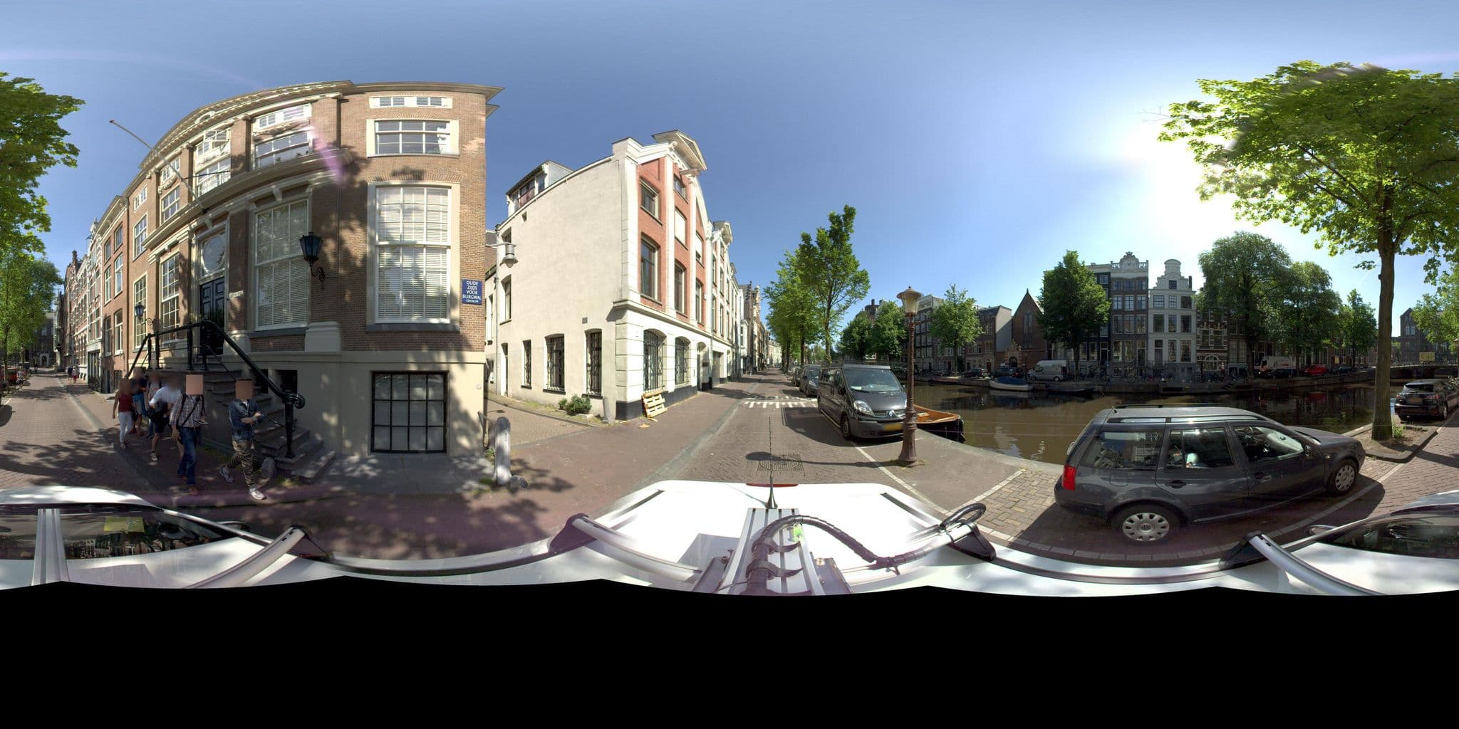 Street view near Historic Dam Apartment, Amsterdam — © amsterdam (CC BY-SA · Mapillary)