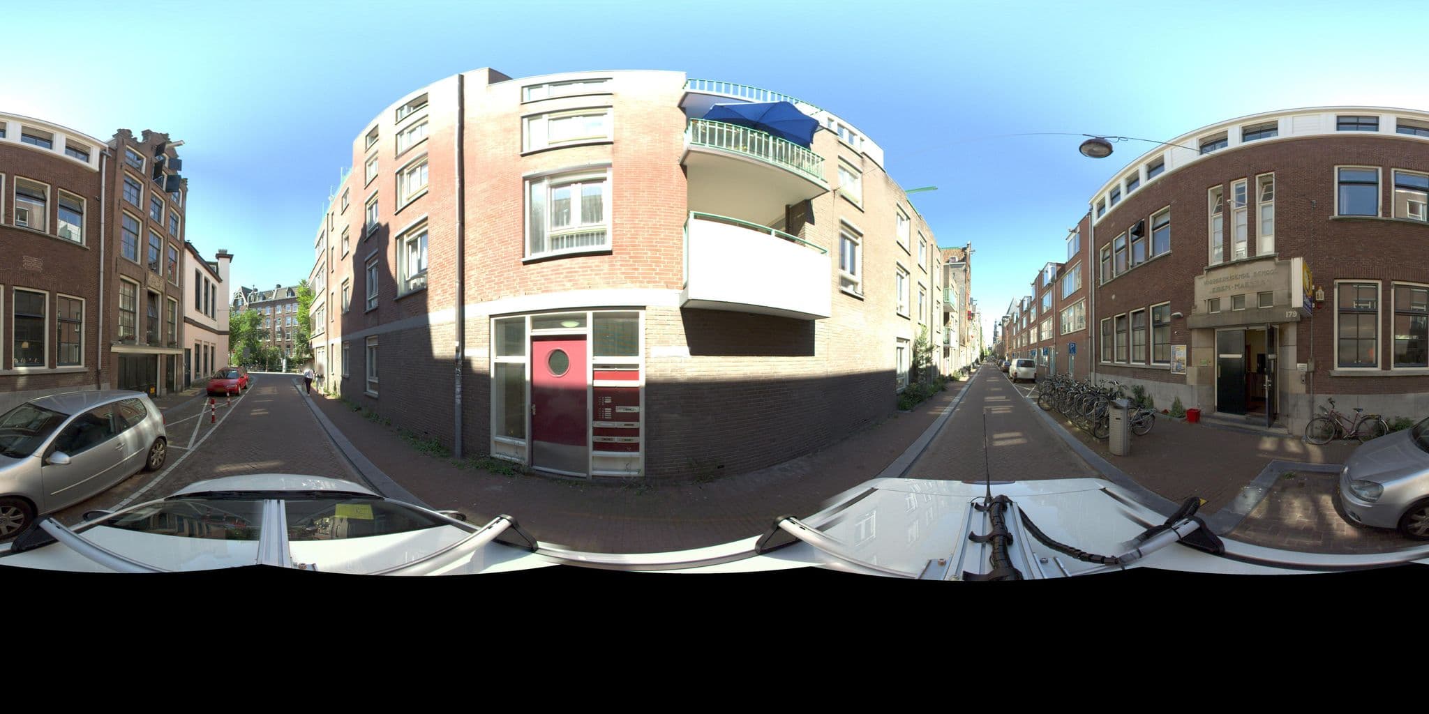 Street view near The Shelter Jordaan, Amsterdam — © amsterdam (CC BY-SA · Mapillary)