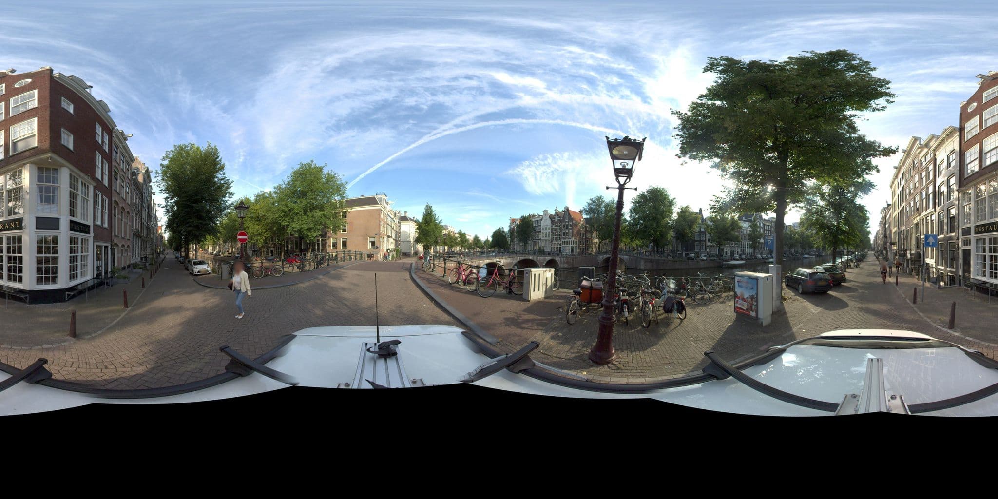 Street view near B&B Blossom, Amsterdam — © amsterdam (CC BY-SA · Mapillary)