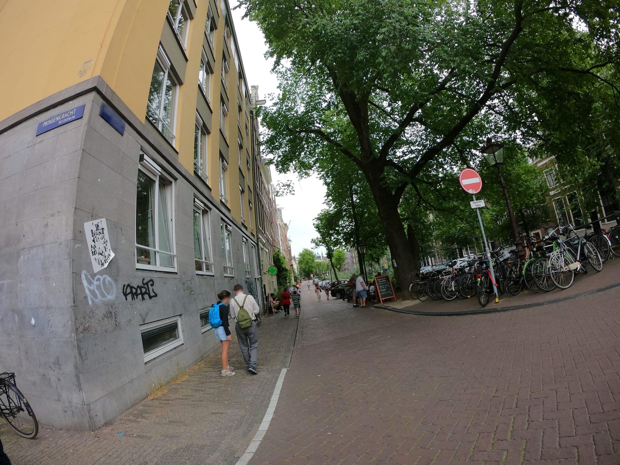 Street view near Prinsengracht Canal House, Amsterdam — © richlv (CC BY-SA · Mapillary)