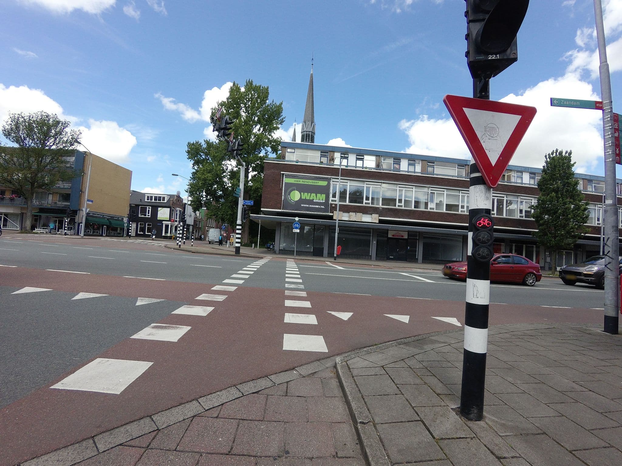 Street view near City Trip Hostel Zaandam, Zaandam — © ankeric (CC BY-SA · Mapillary)