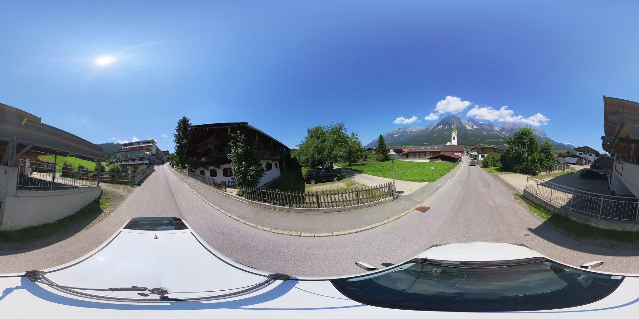 Street view near Kaiserapart Ellmau, Ellmau
