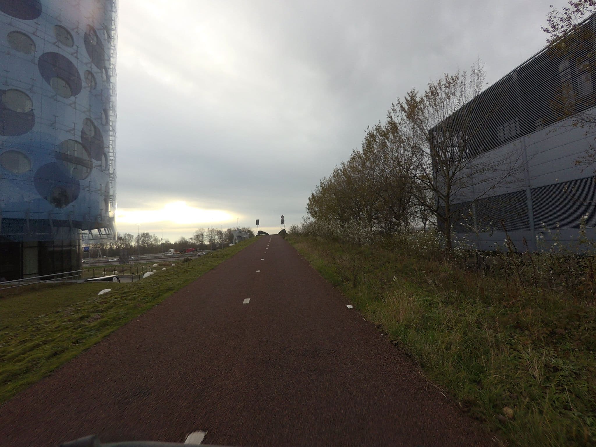 Street view near Fletcher Hotel Amsterdam, Amsterdam-Zuidoost — © ankeric (CC BY-SA · Mapillary)