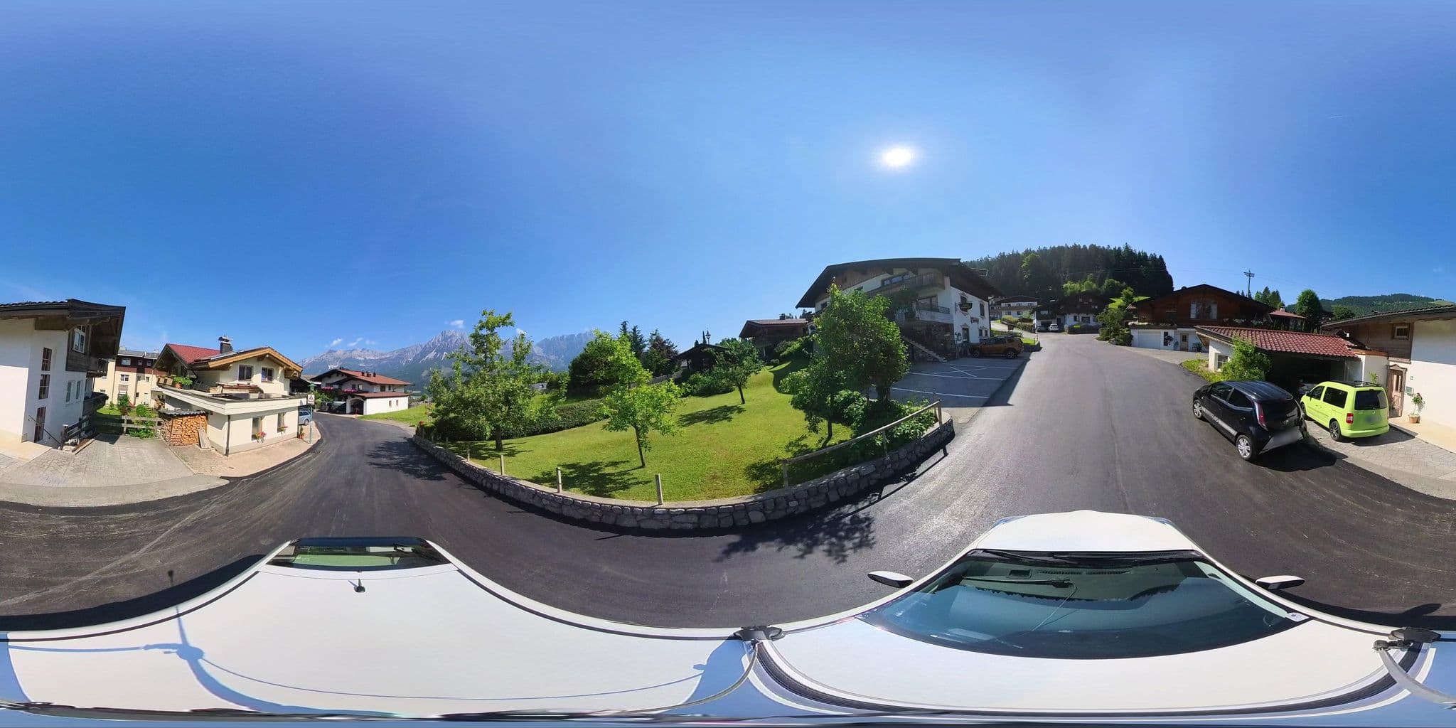 Street view near Haus Kronenthal, Ellmau