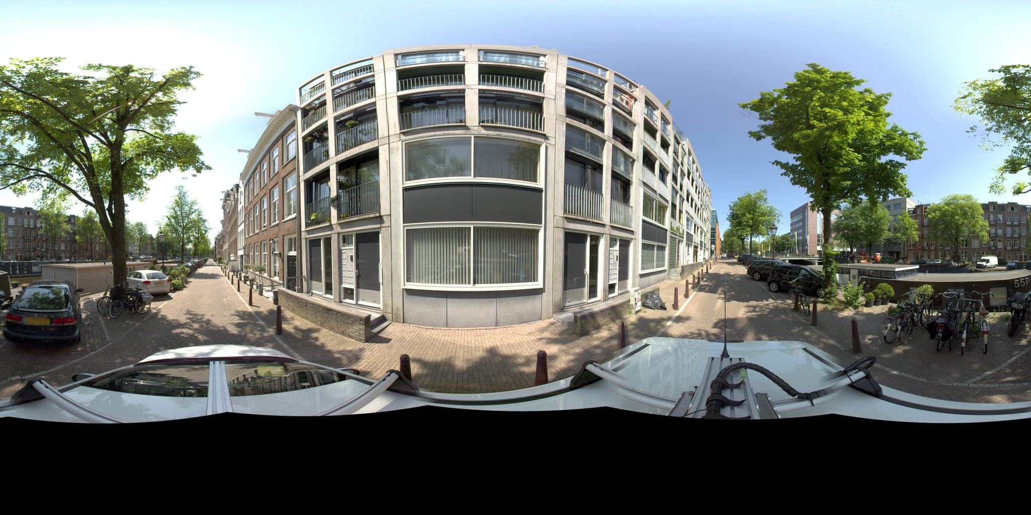 Street view near Hermitage Canal View Apartments, Dapperbuurt — © amsterdam (CC BY-SA · Mapillary)