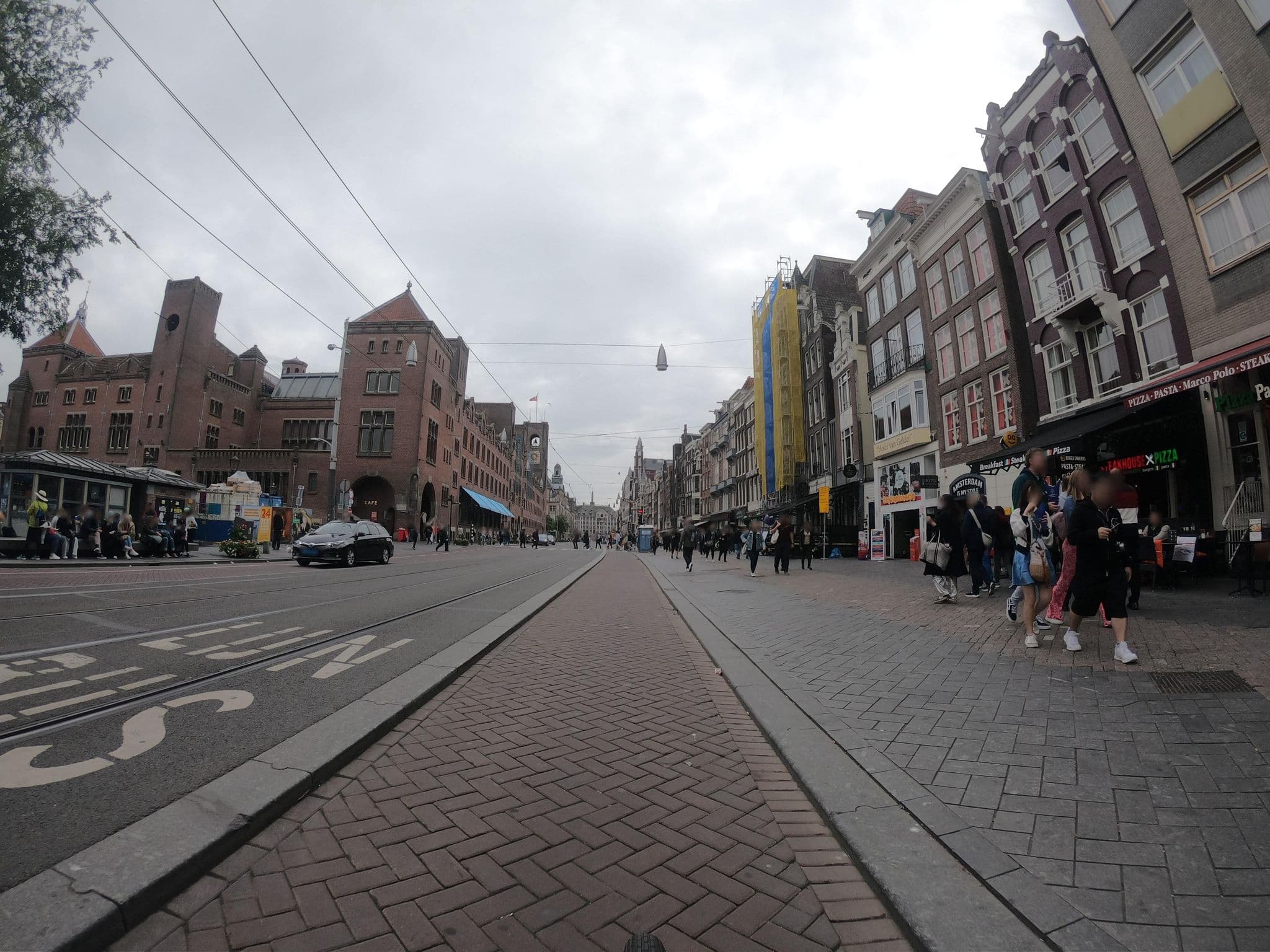 Street view near Dam Hotel Amsterdam, Amsterdam — © CasGroenigen (CC BY-SA · Mapillary)