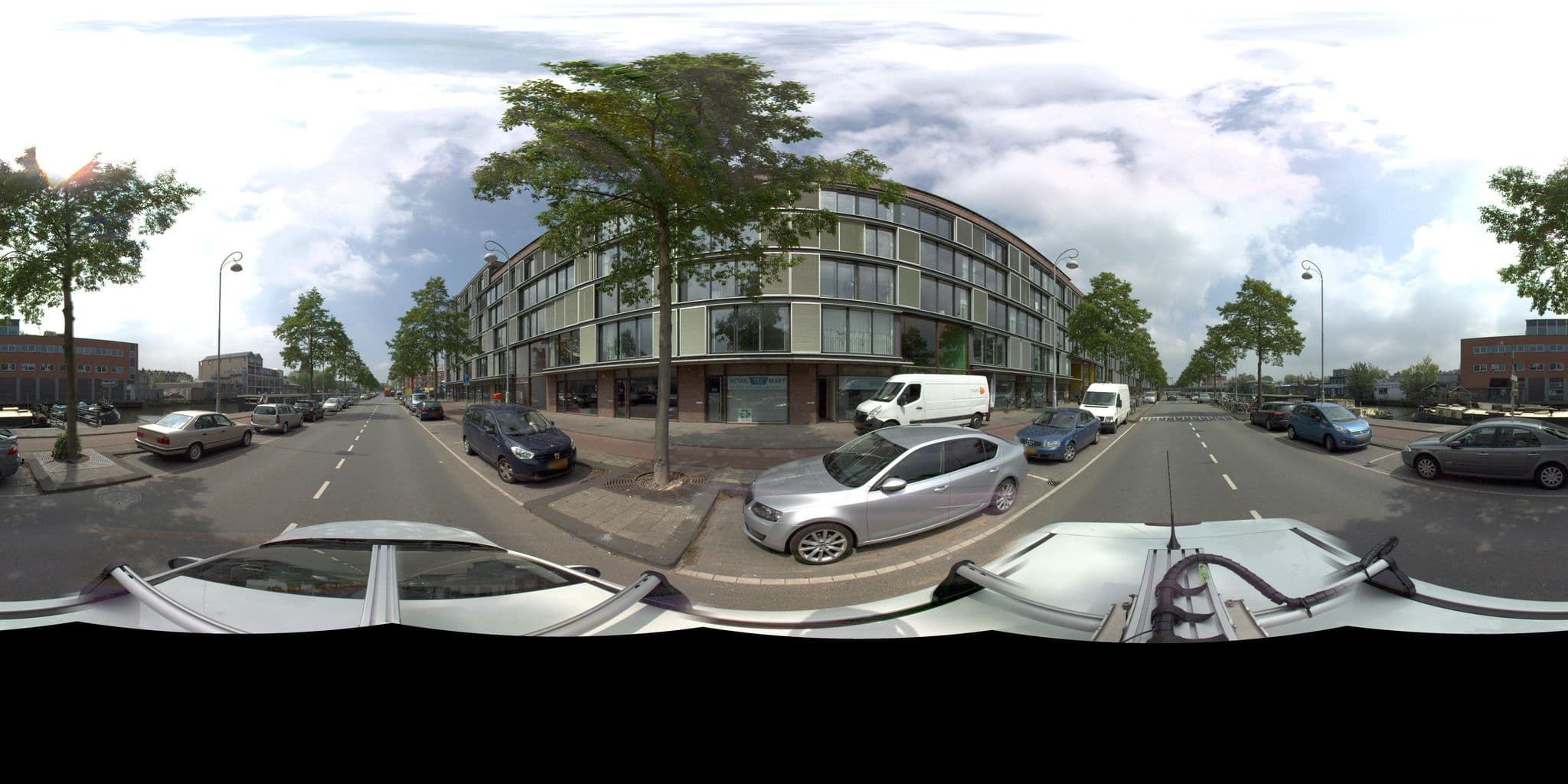 Street view near Groene trappenhuis, Dapperbuurt — © amsterdam (CC BY-SA · Mapillary)