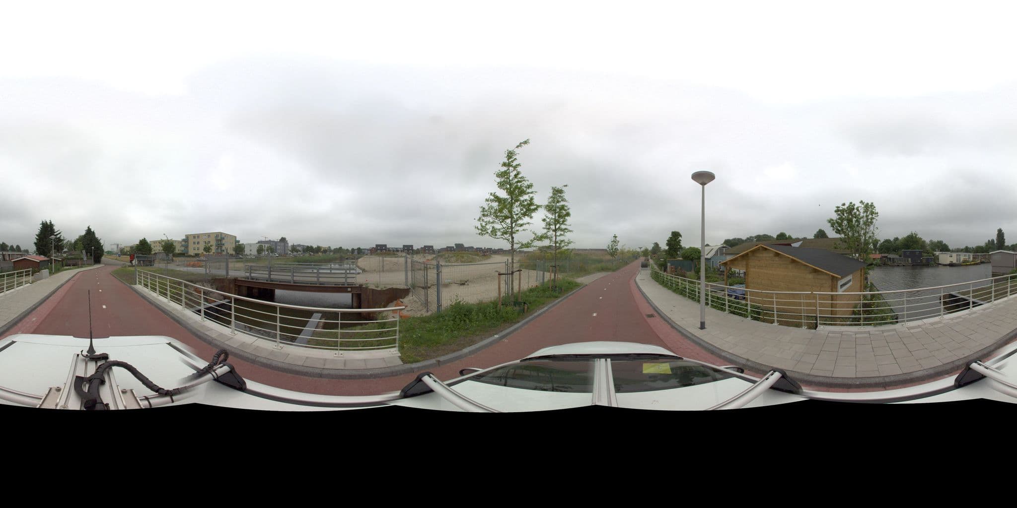 Street view near Cabin near the water, Kadoelen — © amsterdam (CC BY-SA · Mapillary)