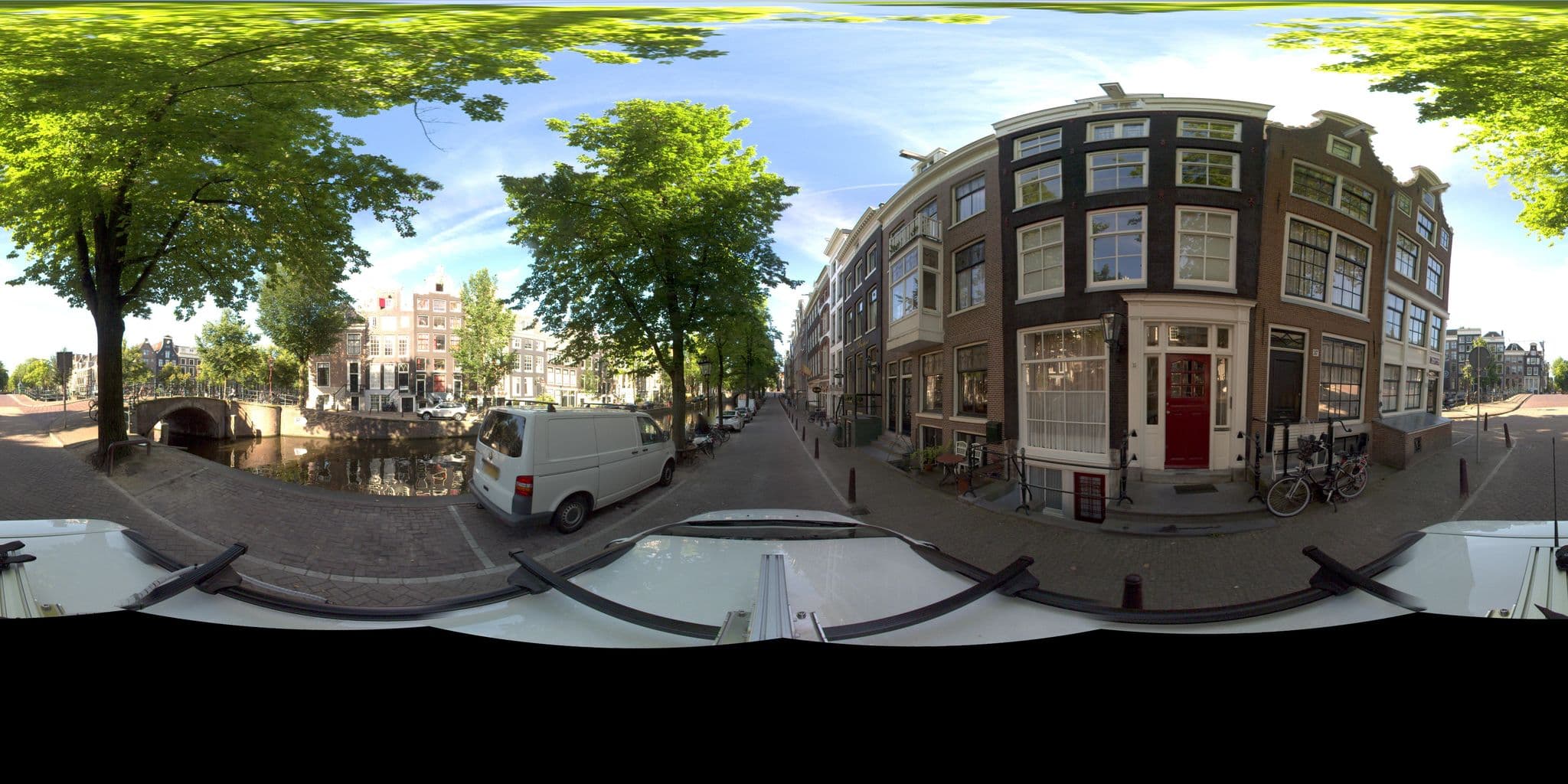 Street view near Stylish Canal Apartment, Amsterdam — © amsterdam (CC BY-SA · Mapillary)