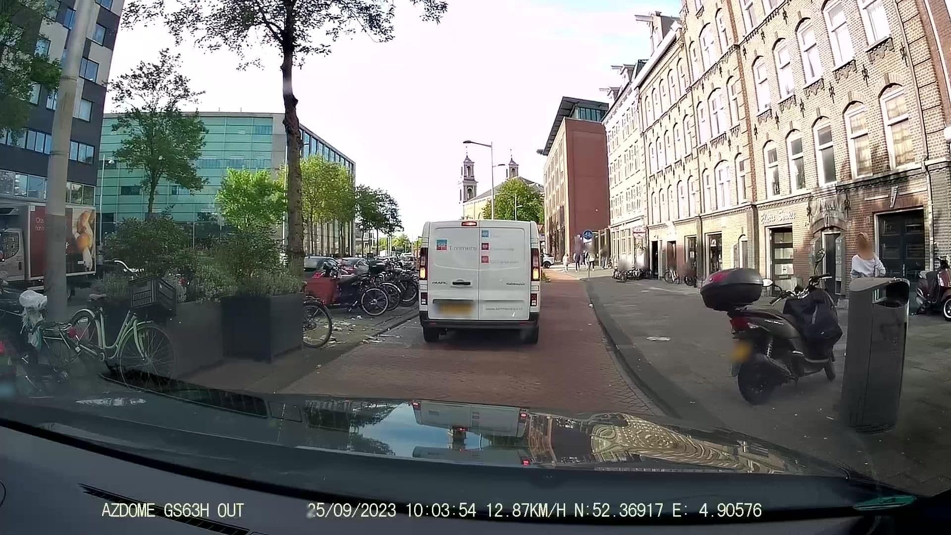 Street view near Jimmy Apartments, Amsterdam — © greenger (CC BY-SA · Mapillary)