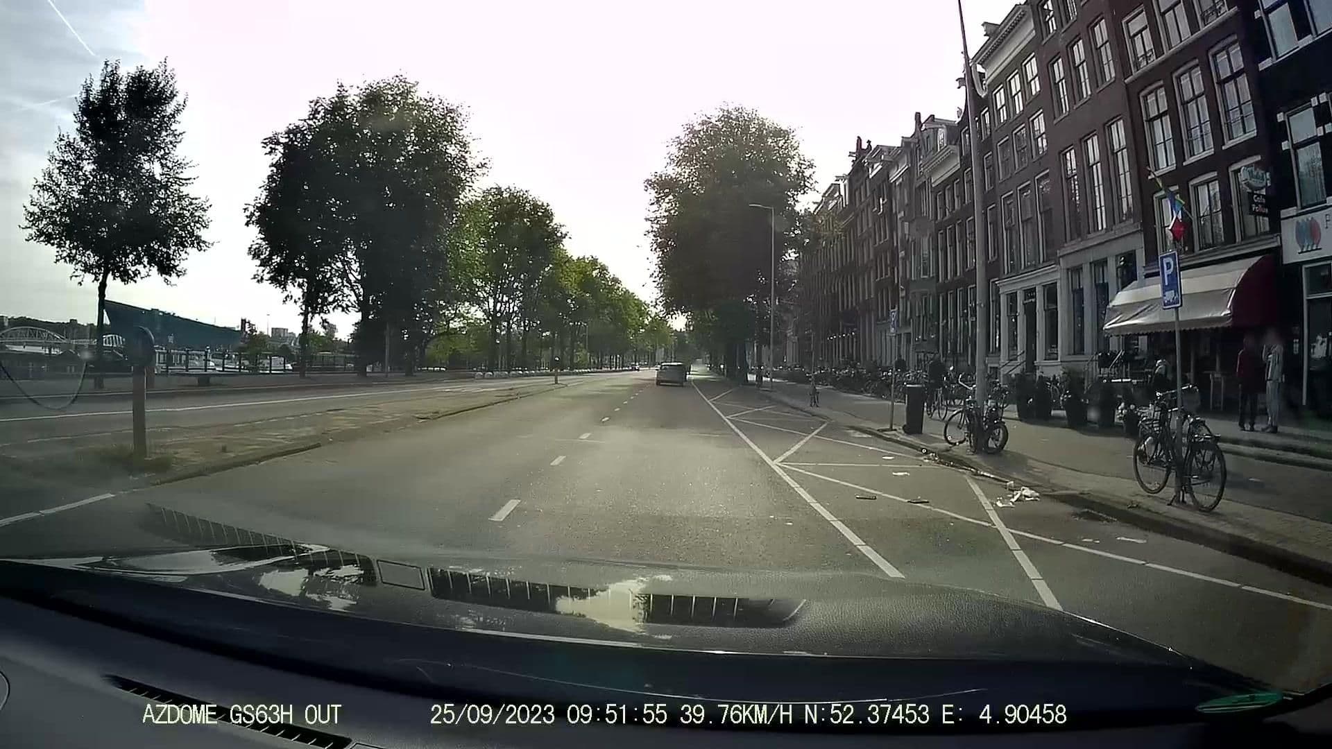 Street view near Hotel Soho BV, Amsterdam — © greenger (CC BY-SA · Mapillary)