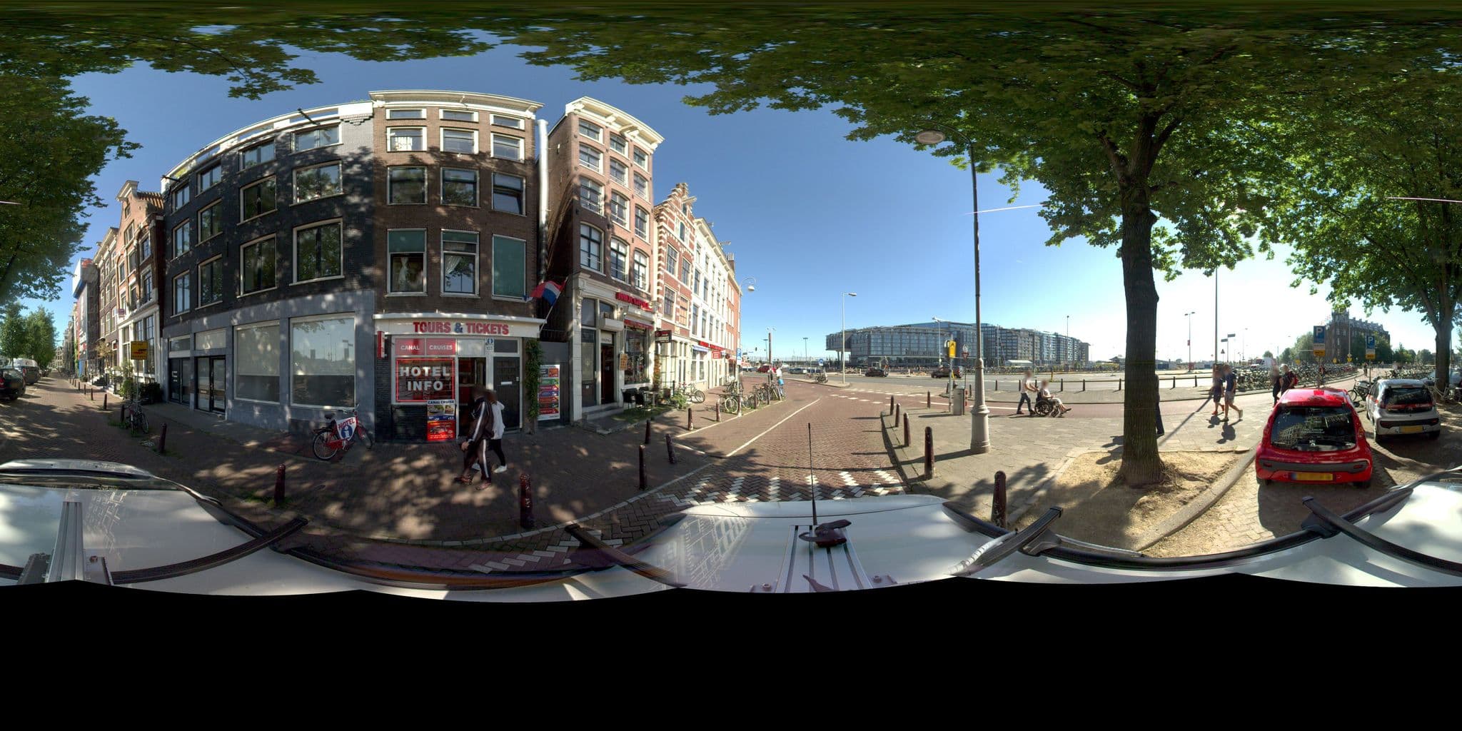 Street view near Nieuwmarkt Apartments, Amsterdam — © amsterdam (CC BY-SA · Mapillary)