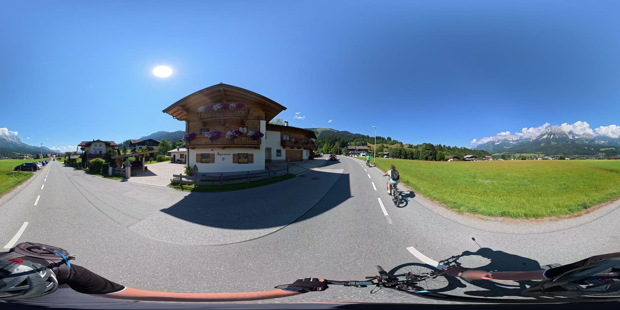 Street view near Haus Alpenrose, Ellmau — © osmplus_org (CC BY-SA · Mapillary)