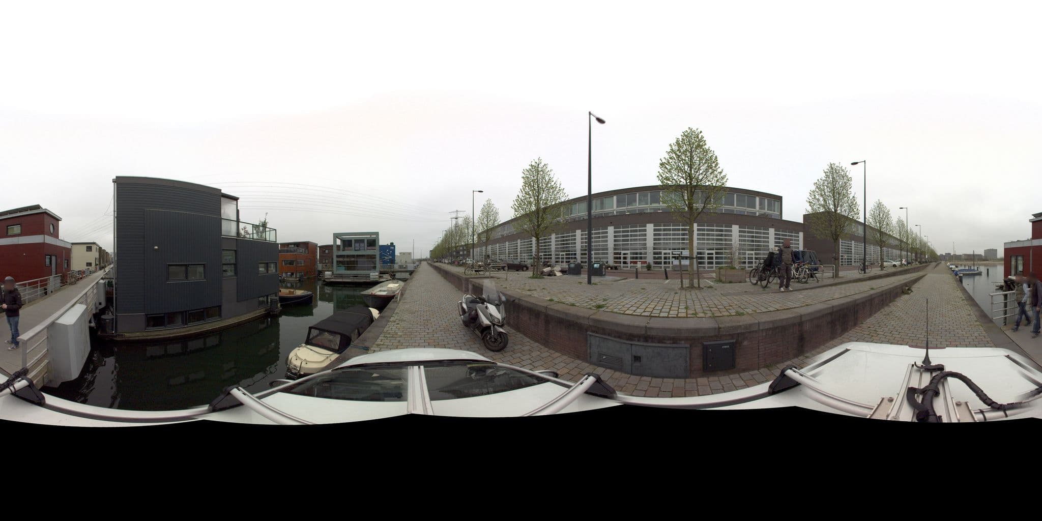 Street view near floating house - private room @ amsterdam!, Diemen — © amsterdam (CC BY-SA · Mapillary)