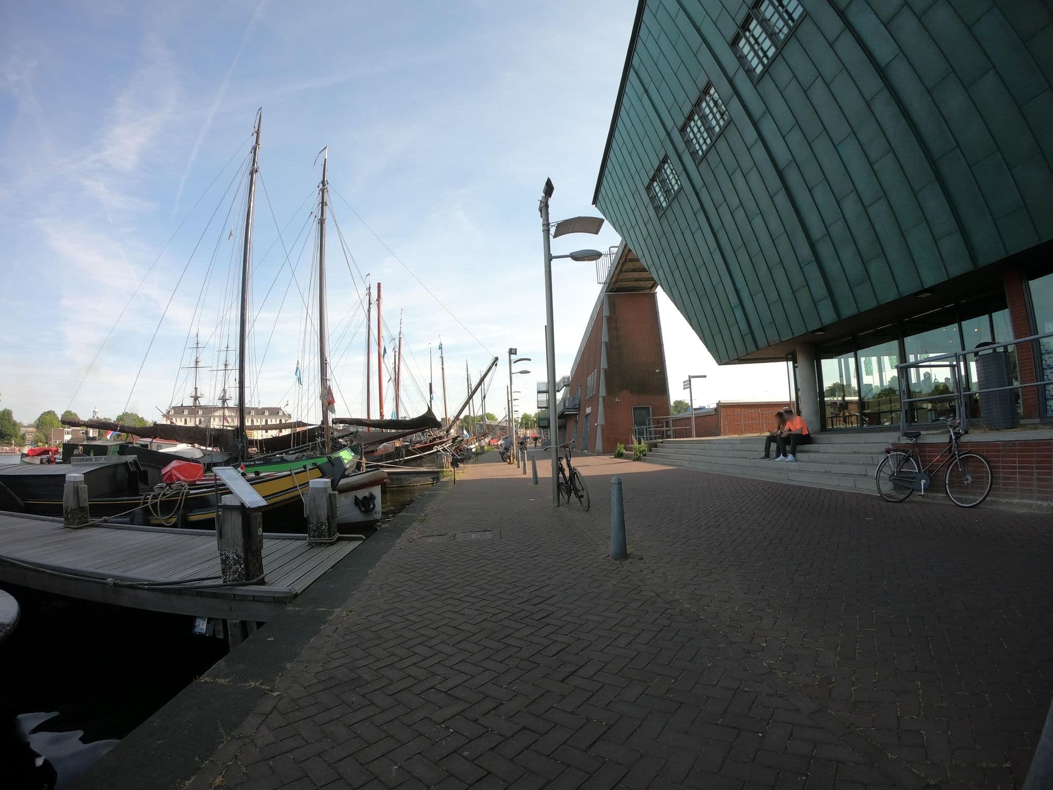 Street view near Hotelboat Fiep, Amsterdam — © richlv (CC BY-SA · Mapillary)