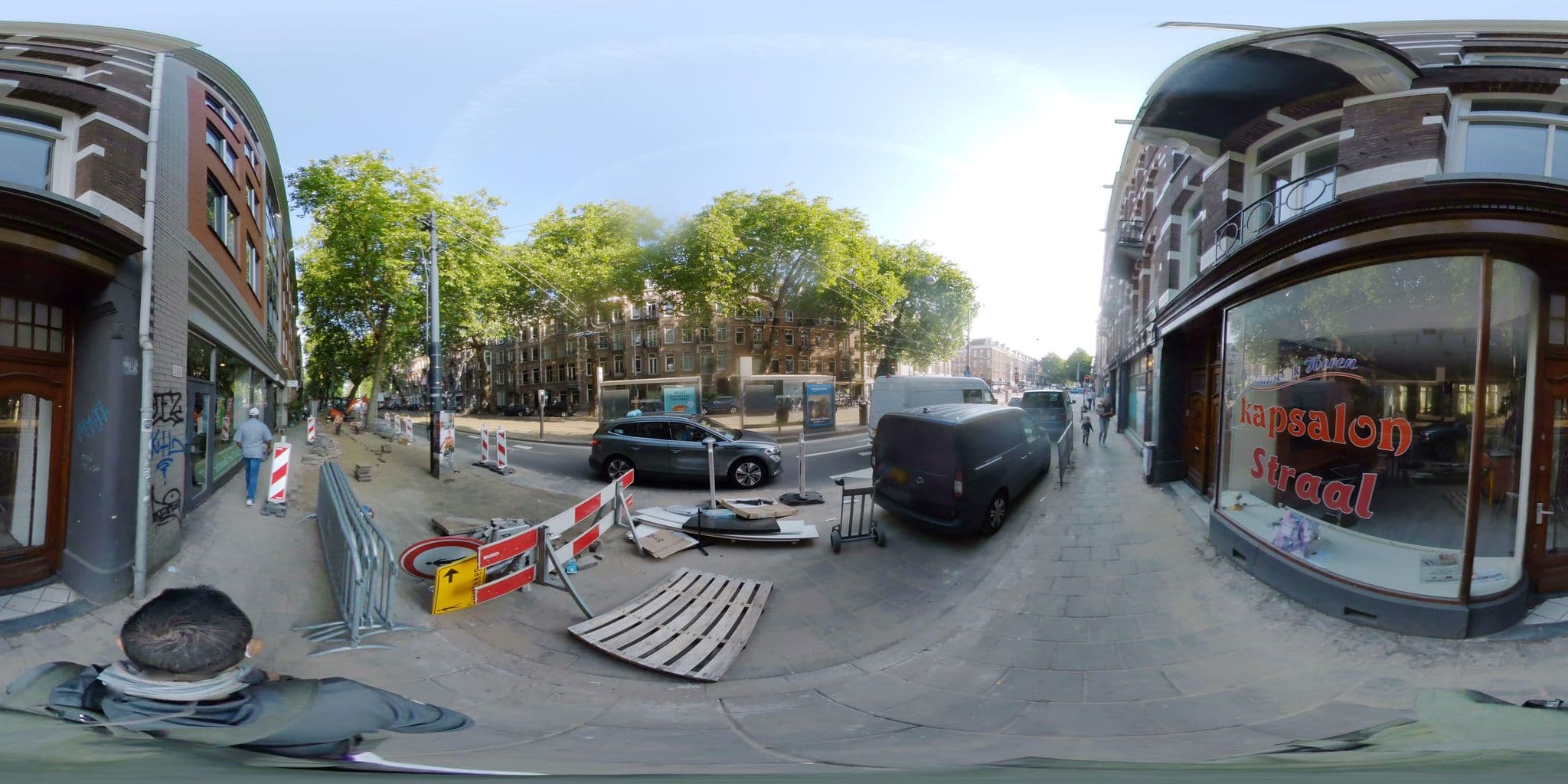 Street view near Harmony Apartment, Dapperbuurt — © mapconcierge (CC BY-SA · Mapillary)