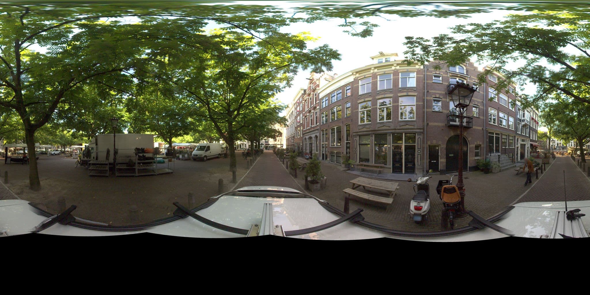 Street view near Charles Apartments, Amsterdam — © amsterdam (CC BY-SA · Mapillary)