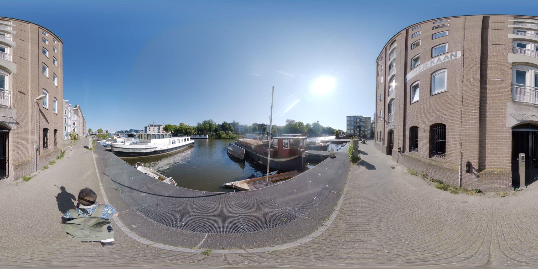 Street view near Schip Josefien, Dapperbuurt — © mapconcierge (CC BY-SA · Mapillary)