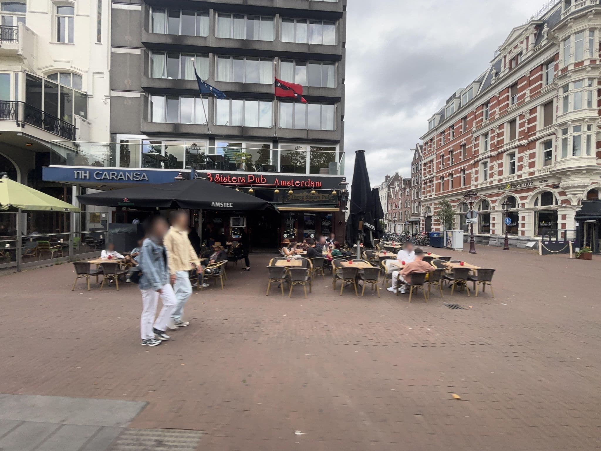 Street view near Hotel NH Amsterdam Caransa, Amsterdam — © robot8a (CC BY-SA · Mapillary)