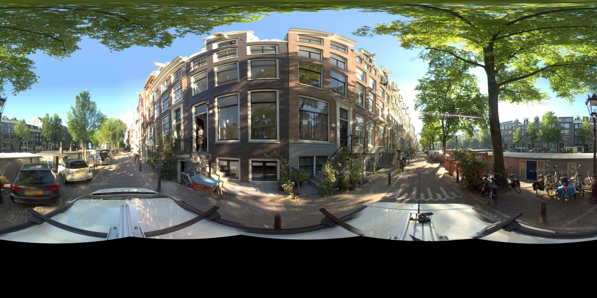 Street view near Prinsengracht Studio Apartment, Amsterdam — © amsterdam (CC BY-SA · Mapillary)