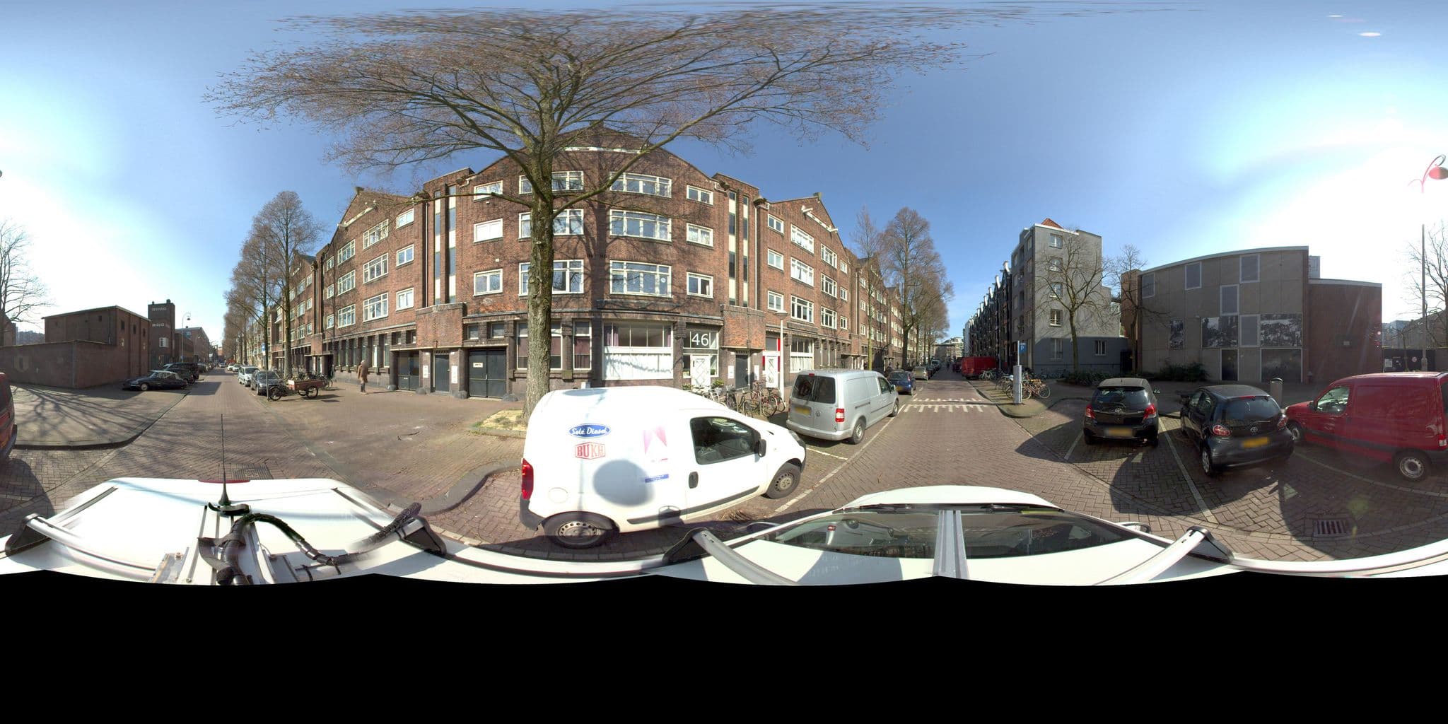Street view near Old Warehouse Apartment, Amsterdam — © amsterdam (CC BY-SA · Mapillary)