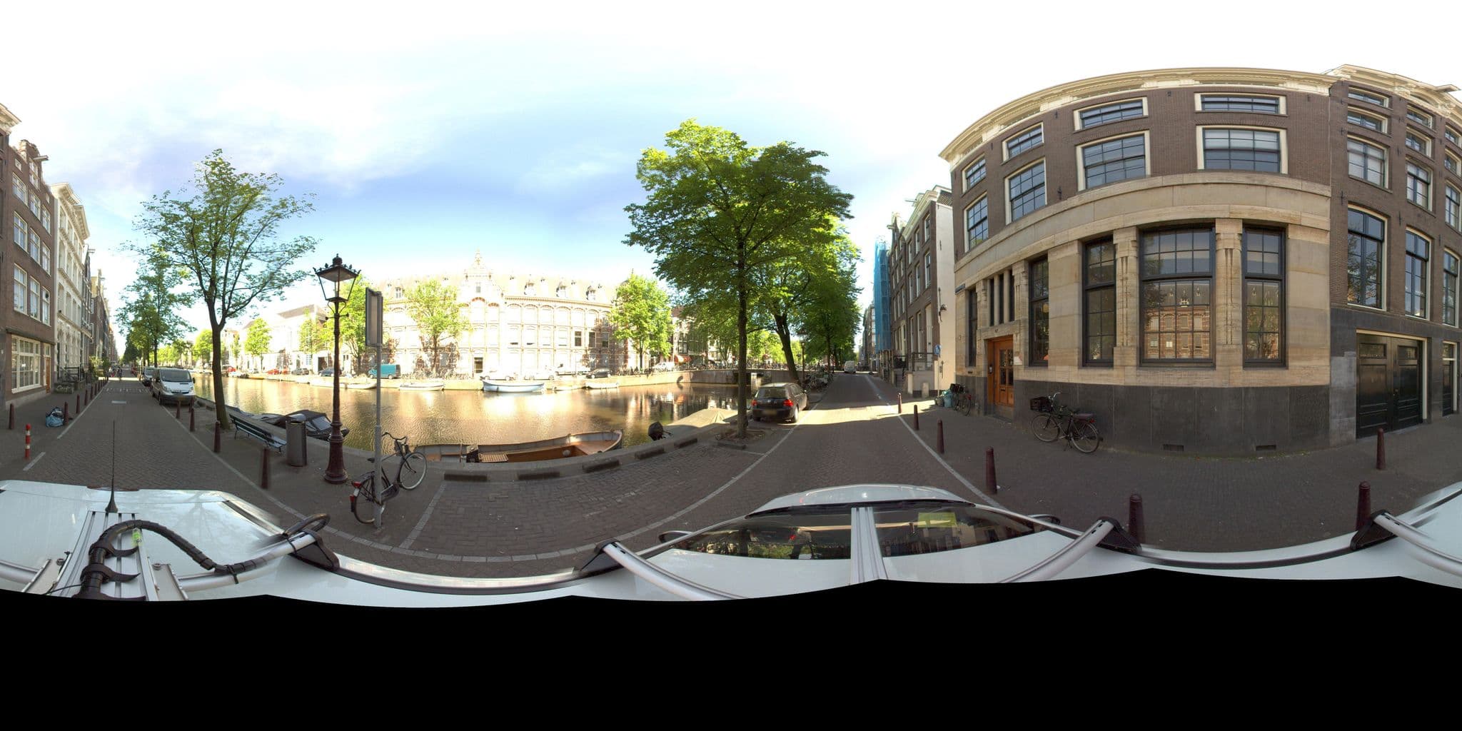 Street view near Korenbloemen Studio Apartment, Amsterdam — © amsterdam (CC BY-SA · Mapillary)