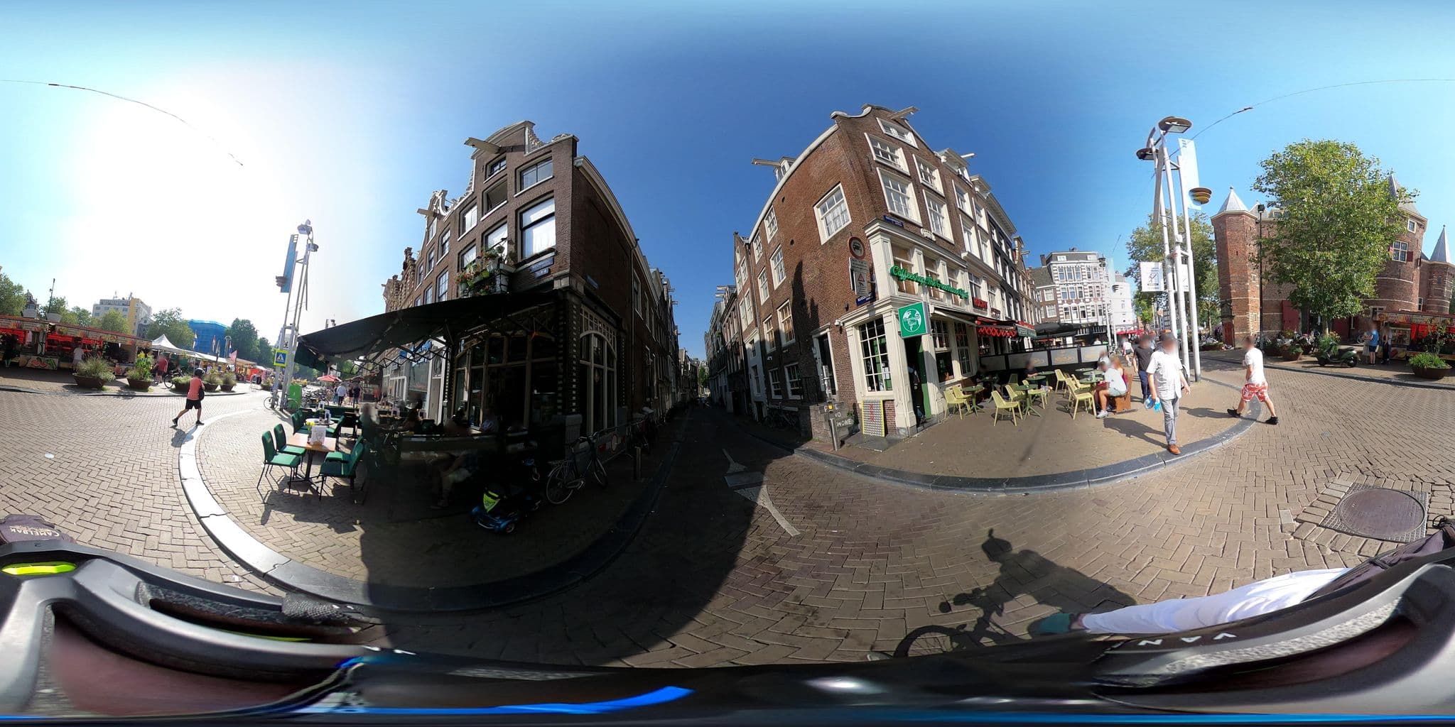 Street view near Dutch Stay Waag Apartments, Amsterdam — © Stefdegreef (CC BY-SA · Mapillary)