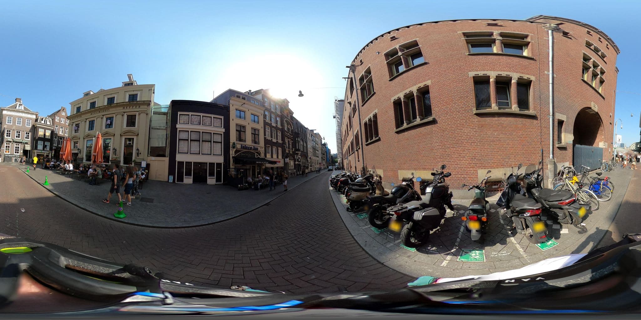 Street view near Frisco Inn, Amsterdam — © Stefdegreef (CC BY-SA · Mapillary)
