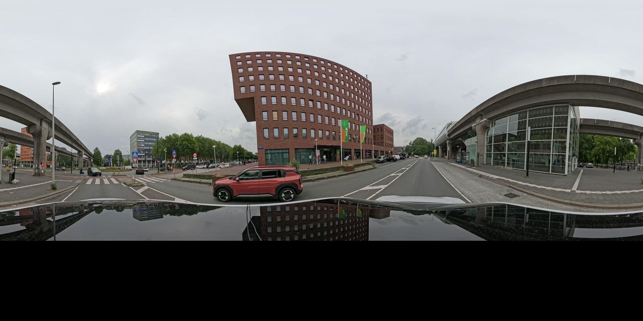 Street view near Arena Deluxe Apartment, Amsterdam-Zuidoost — © ottor (CC BY-SA · Mapillary)