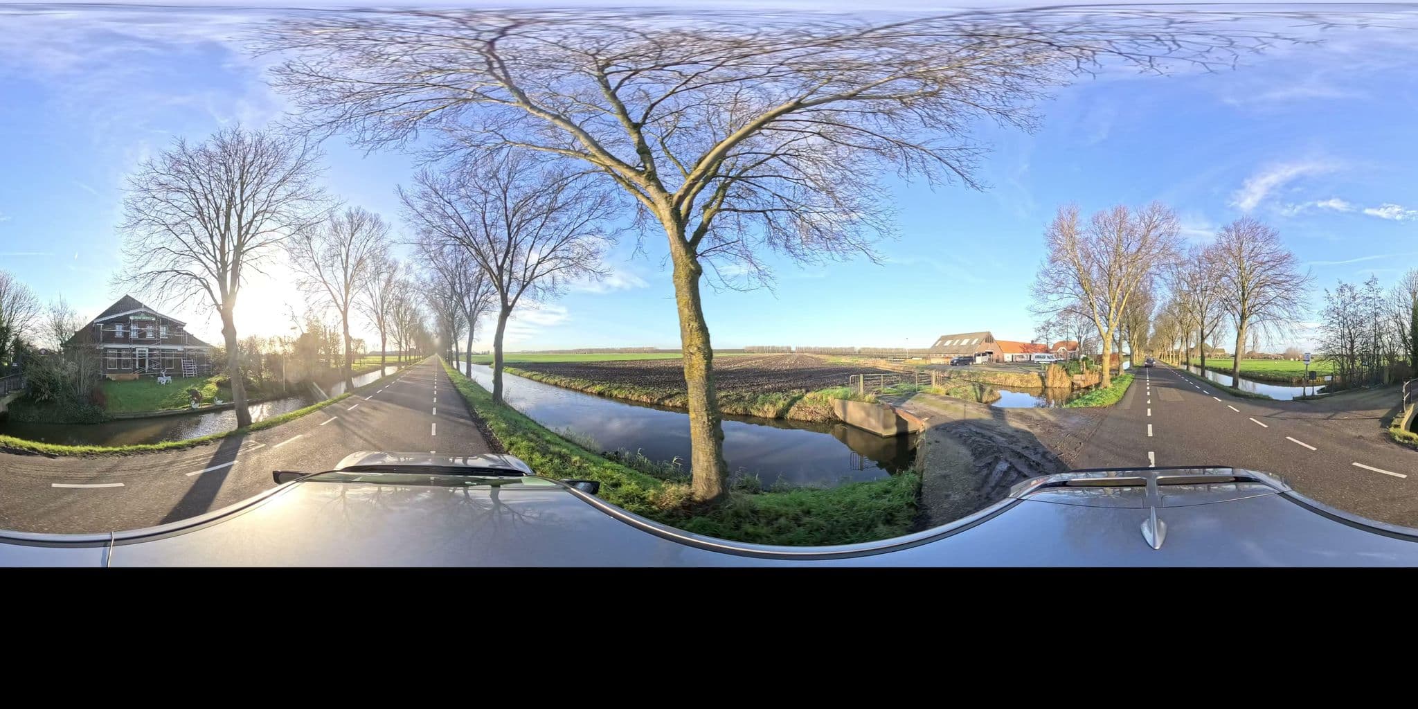 Street view near Boerderij Swanenburgh, Edam — © thewizard (CC BY-SA · Mapillary)