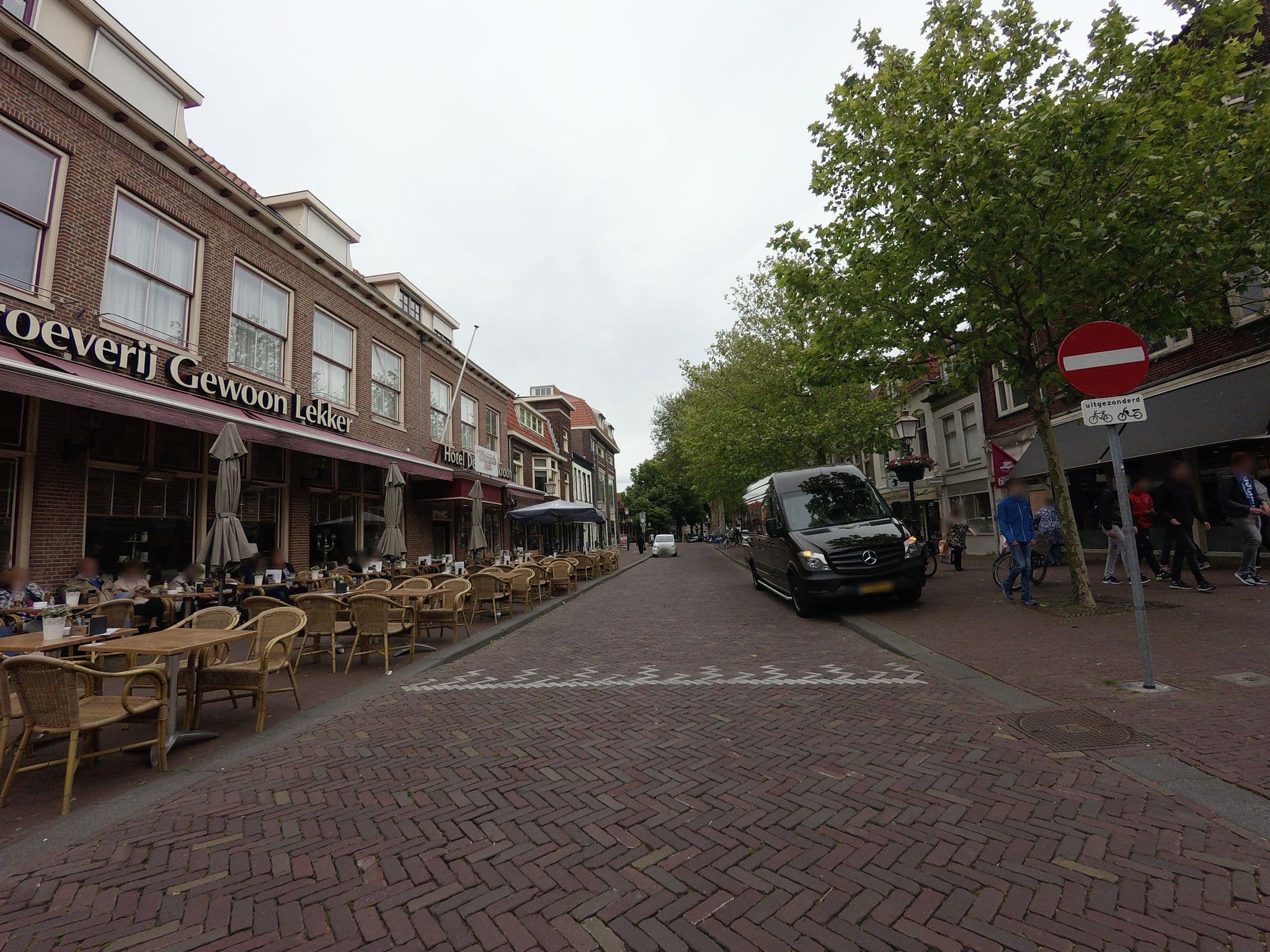 Street view near Hotel De Keizerskroon Hoorn, Hoorn — © ankeric (CC BY-SA · Mapillary)