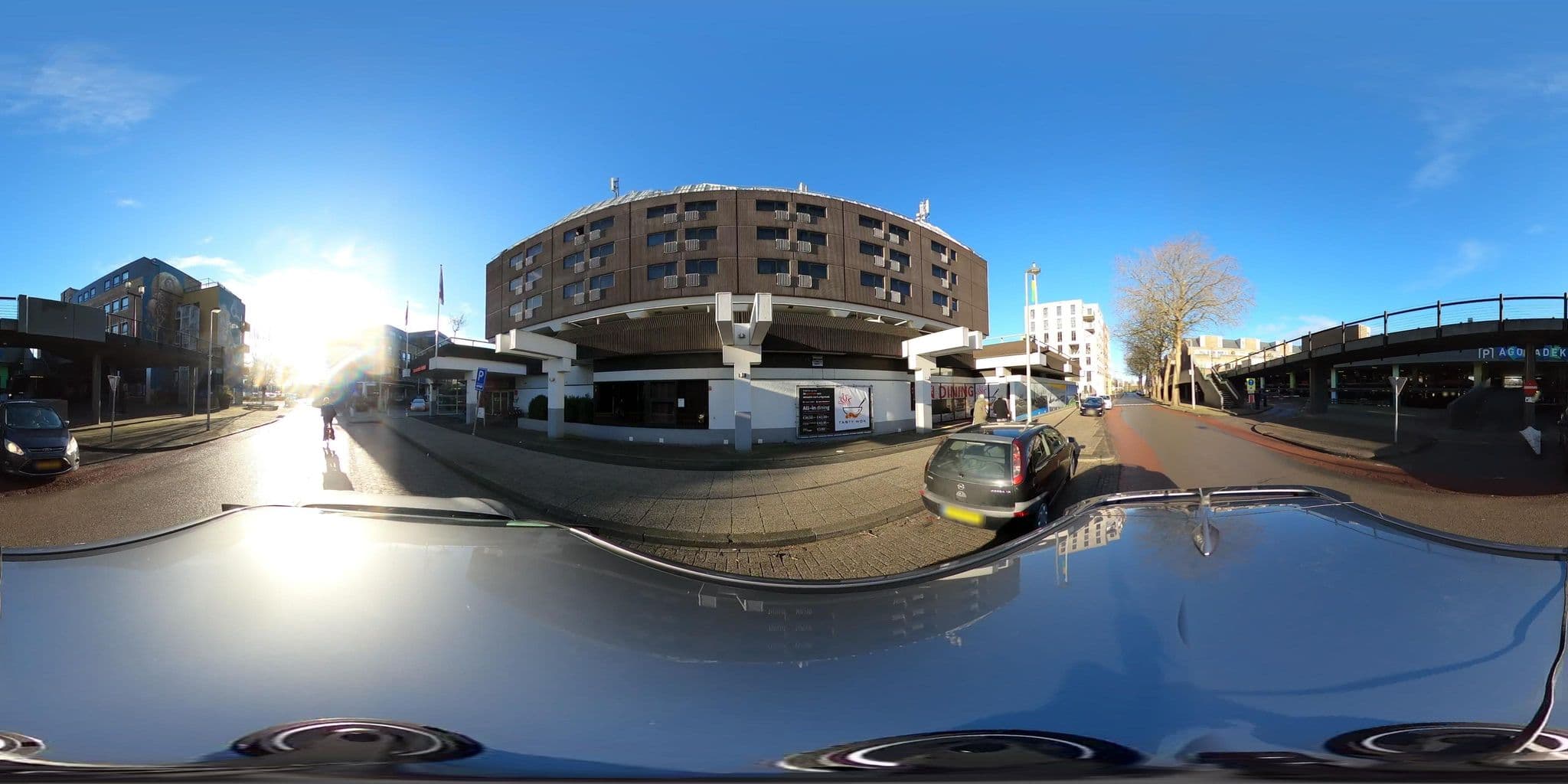 Street view near Apollo Hotel Lelystad City Centre, Lelystad — © thewizard (CC BY-SA · Mapillary)