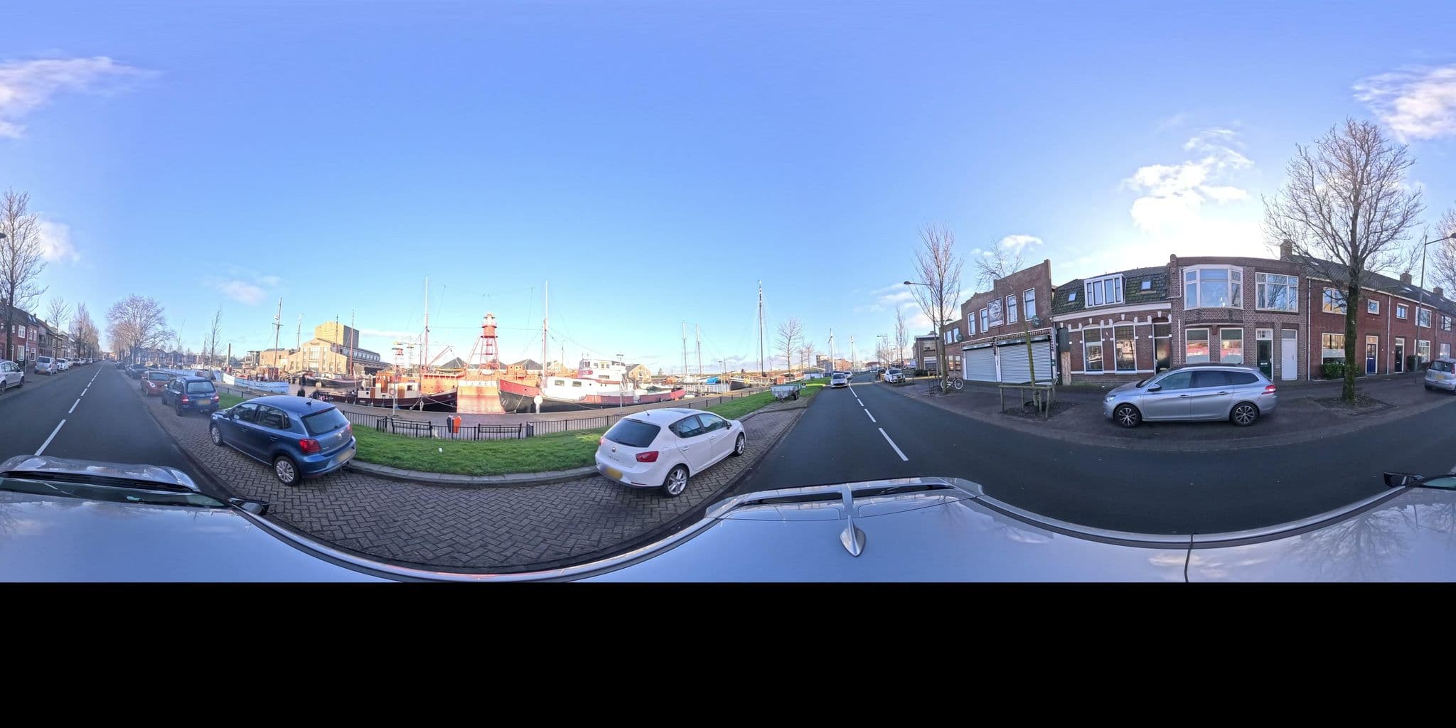 Street view near Boerenverdriet Bed & Breakfast, Den Helder — © thewizard (CC BY-SA · Mapillary)