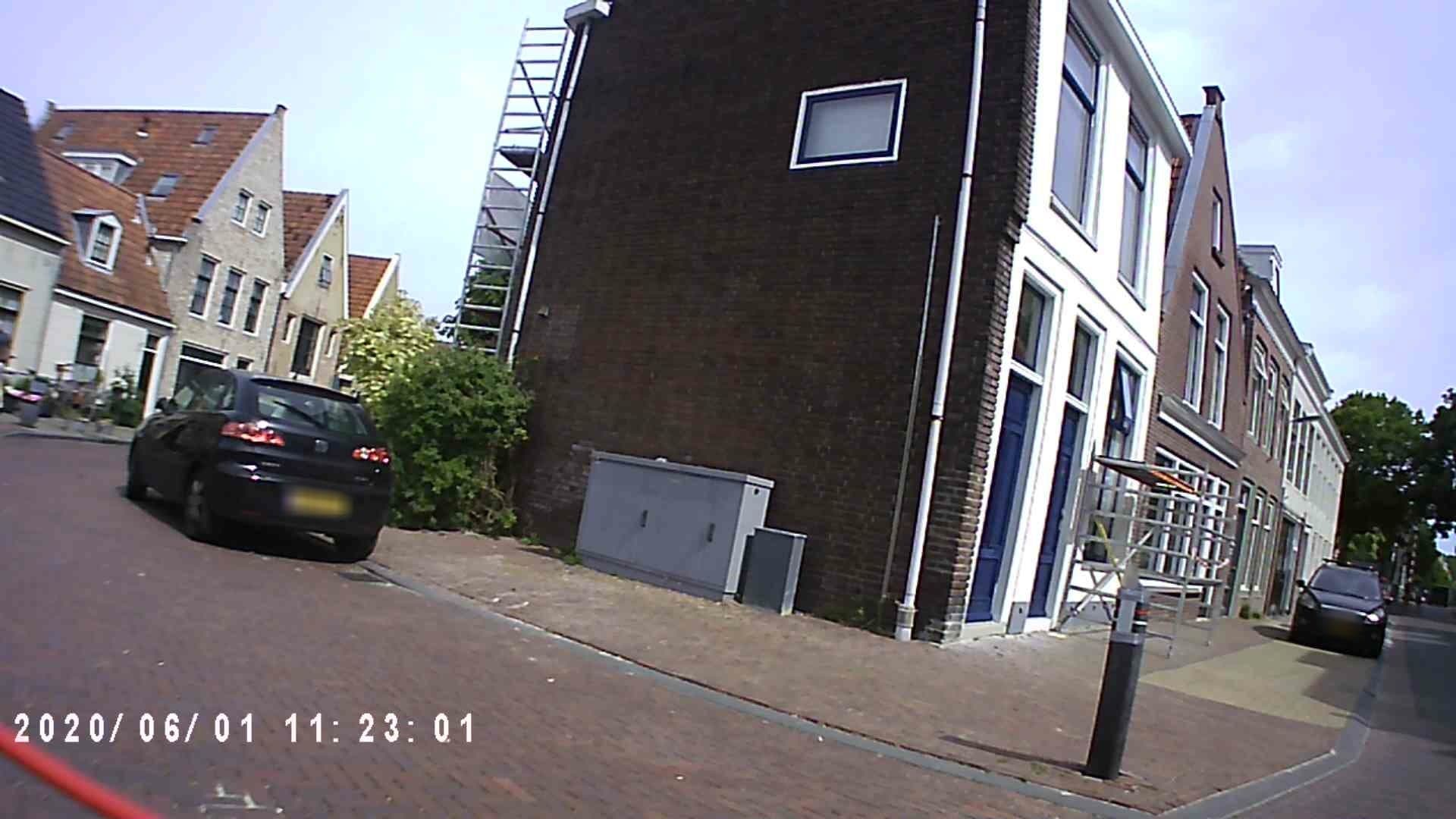 Street view near Franekerpoort Hotel Appartementen, Harlingen — © ezinge (CC BY-SA · Mapillary)