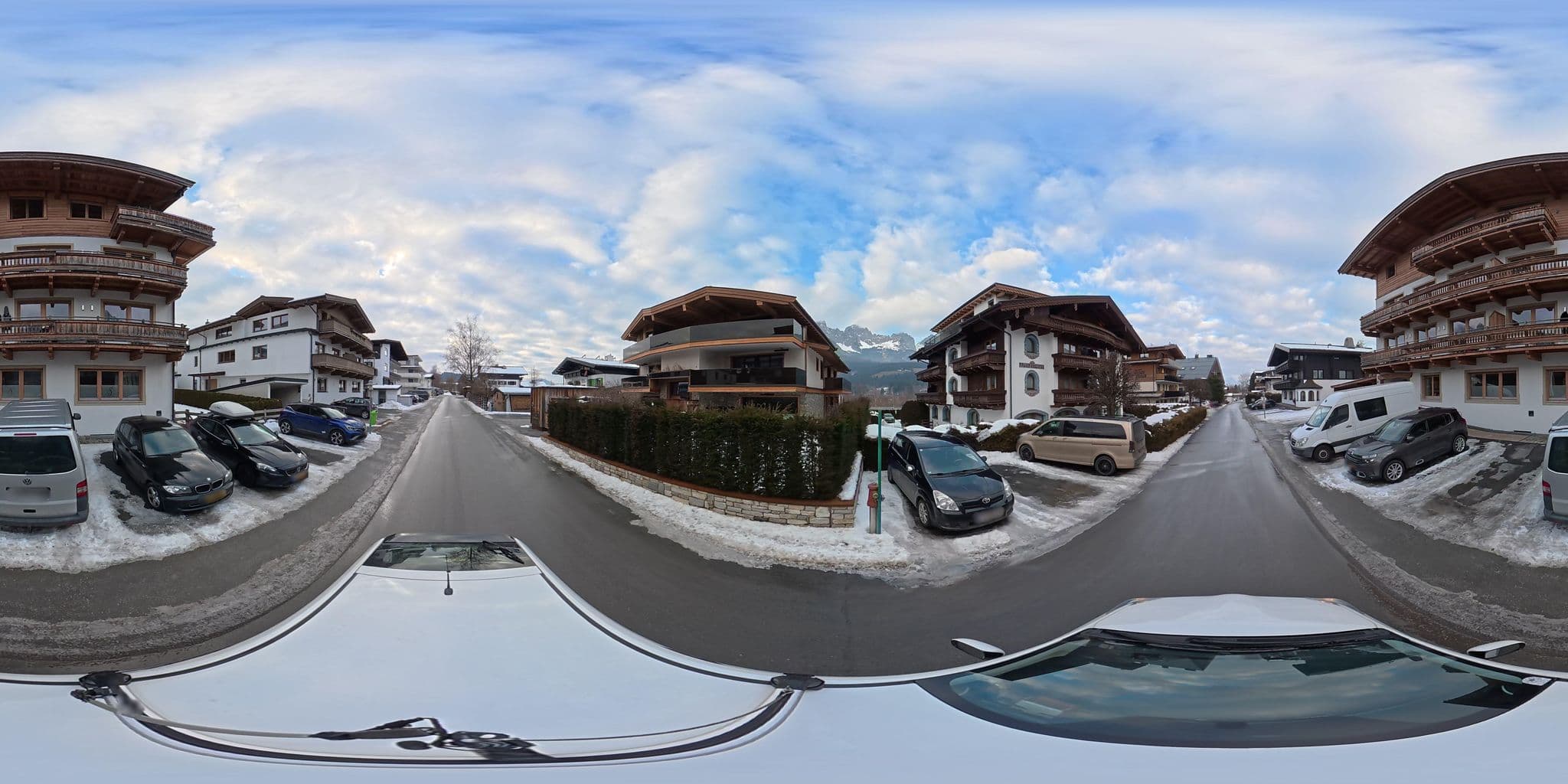Street view near Haus Spiegl, Ellmau