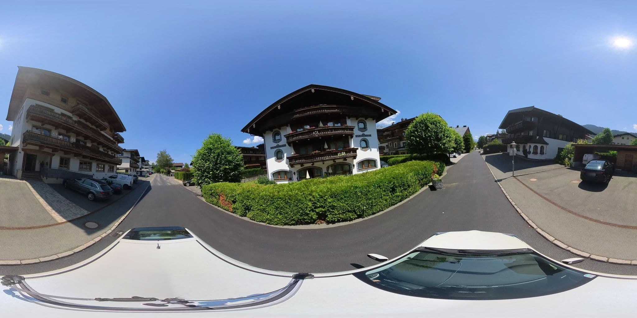 Street view near Haus Christina, Ellmau